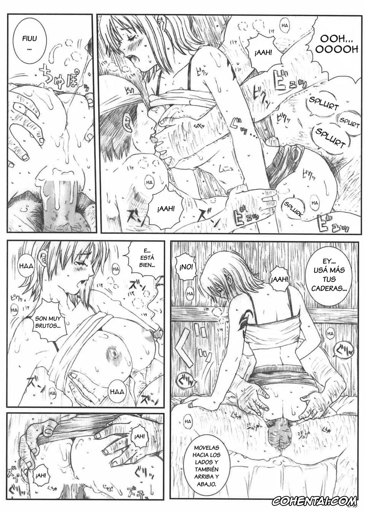 One Piece xxx, Nami xxx, Kuusou Zikken Vol.5 (One Piece), pagina 49