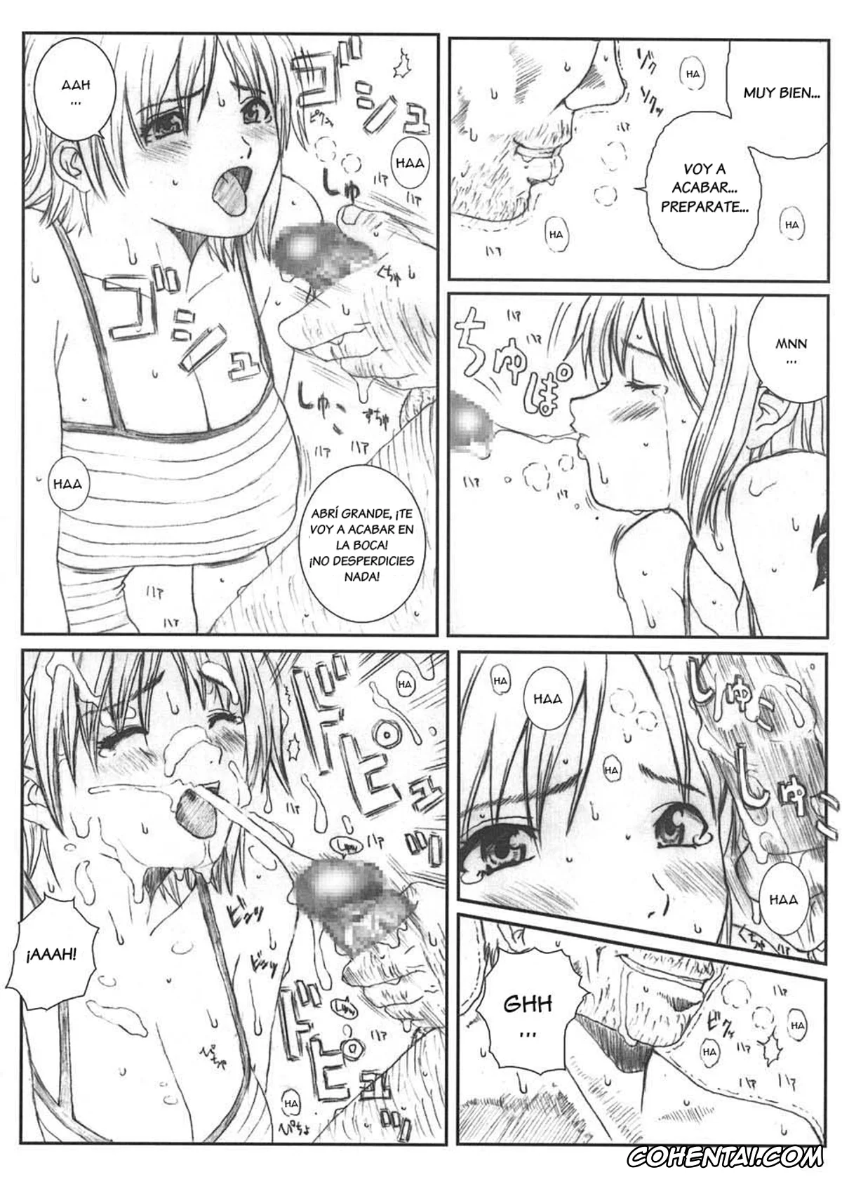 One Piece hentai, Nami hentai, Kuusou Zikken Vol.5 (One Piece), pagina 63