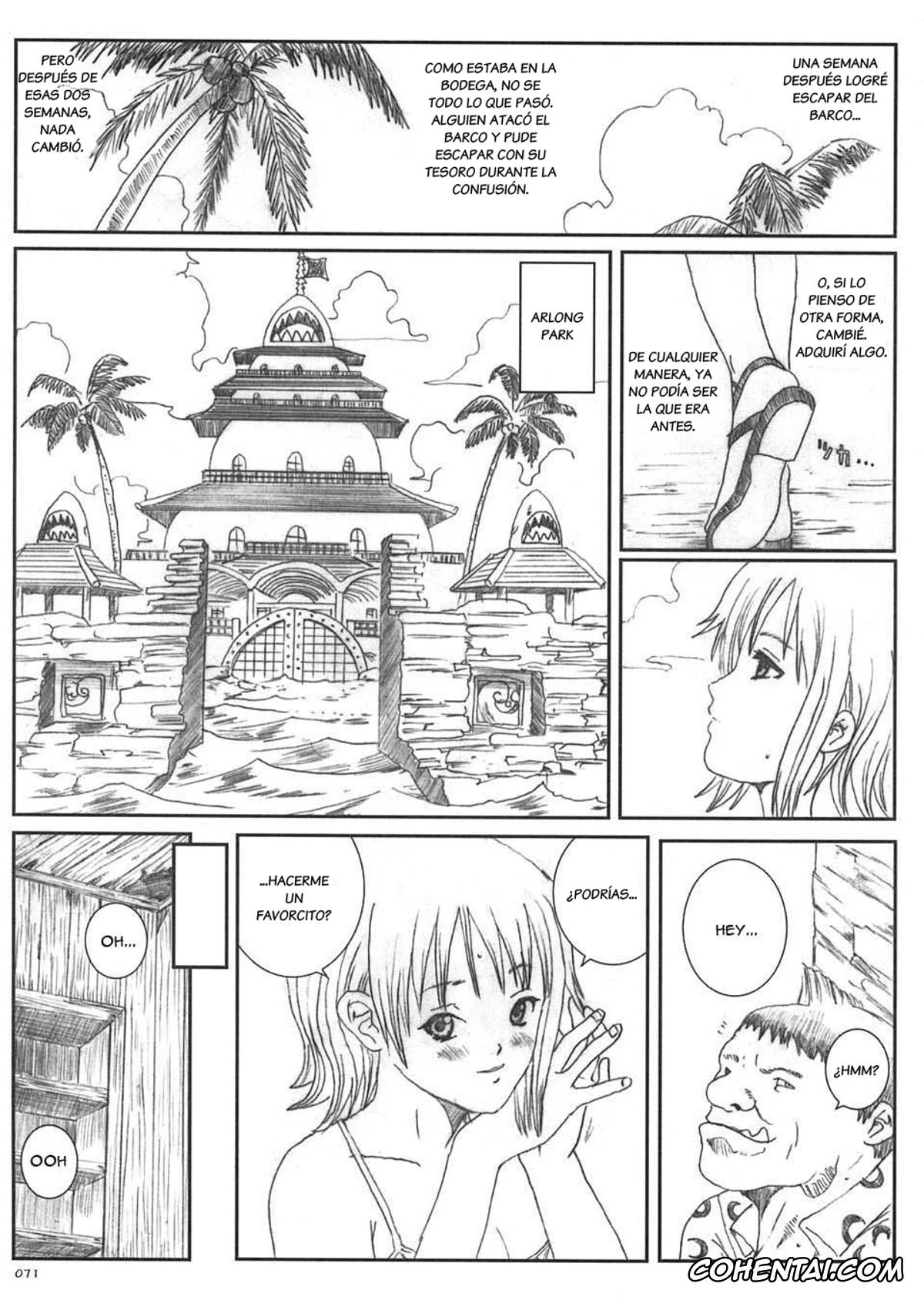 One Piece xxx, Nami xxx, Kuusou Zikken Vol.5 (One Piece), pagina 70