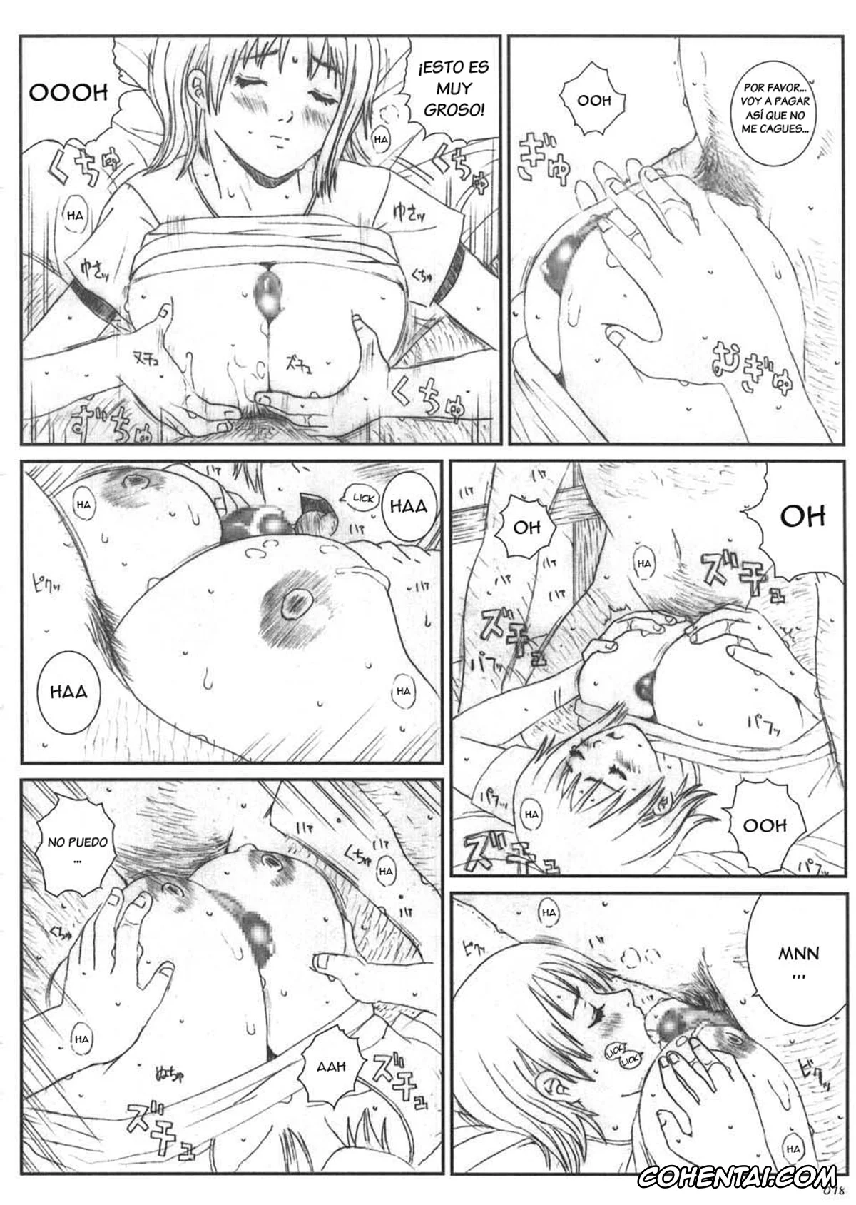 One Piece porno, Nami porno, Kuusou Zikken Vol.5 (One Piece), pagina 77