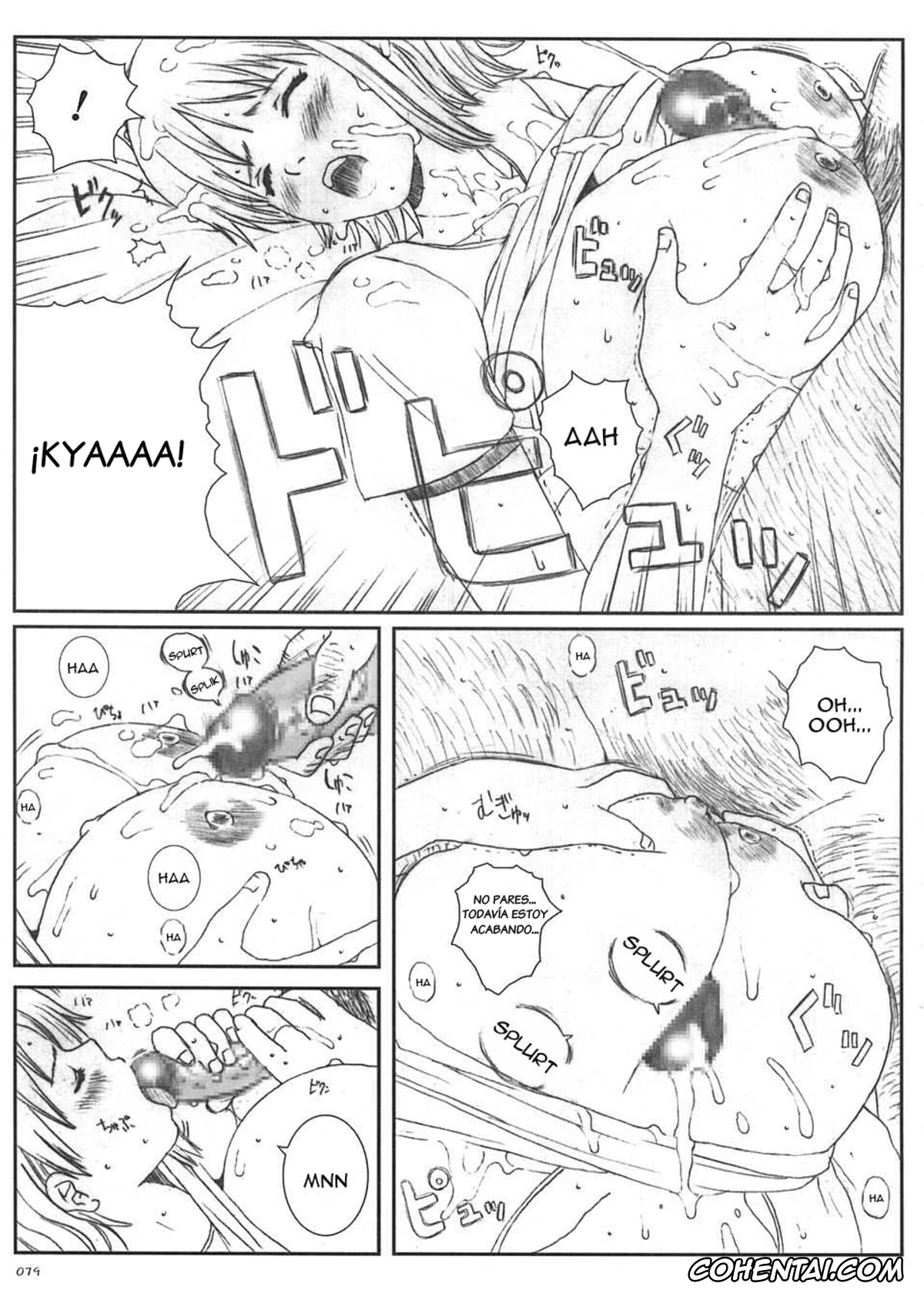 One Piece hentai, Nami hentai, Kuusou Zikken Vol.5 (One Piece), pagina 78