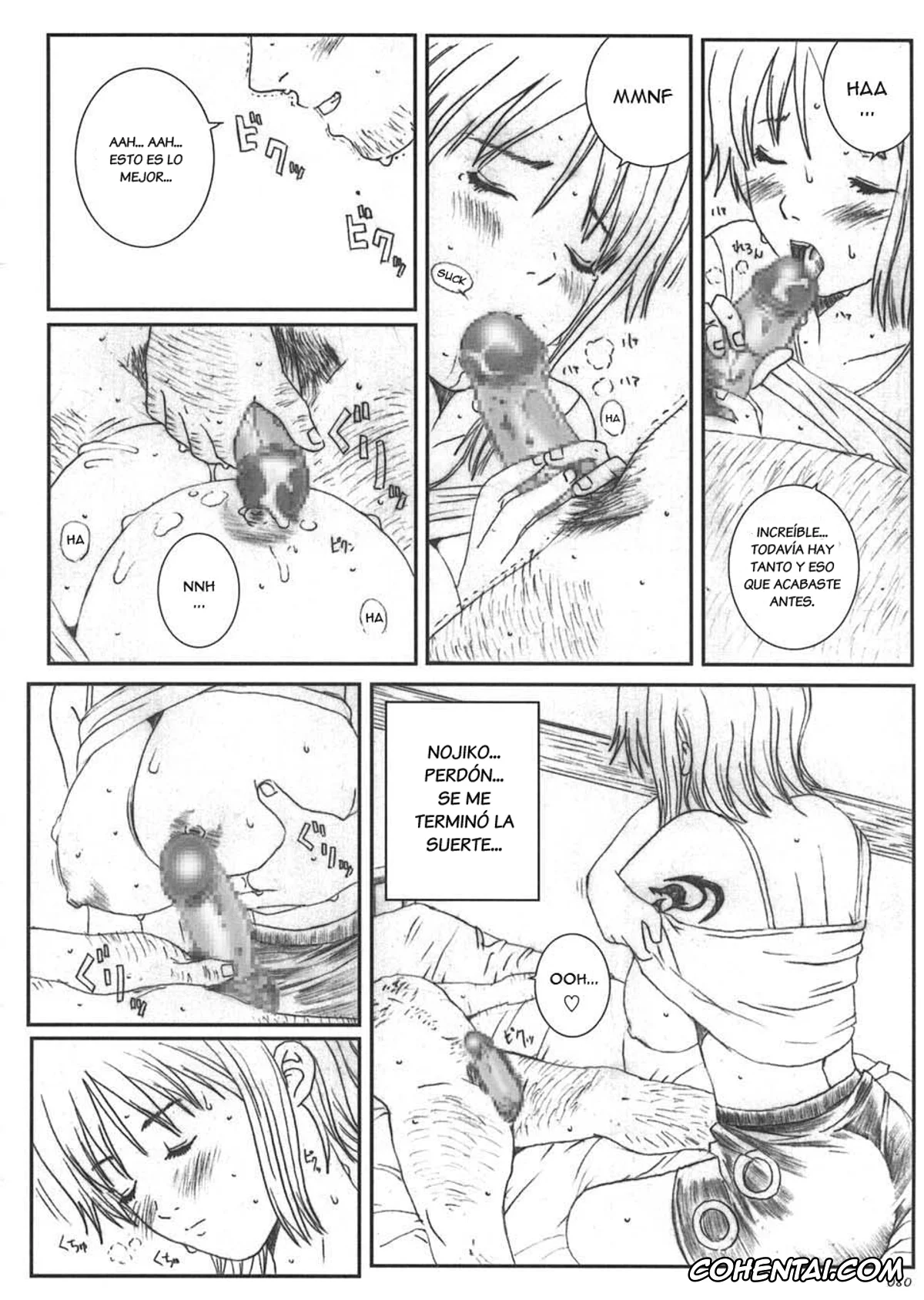 One Piece xxx, Nami xxx, Kuusou Zikken Vol.5 (One Piece), pagina 79
