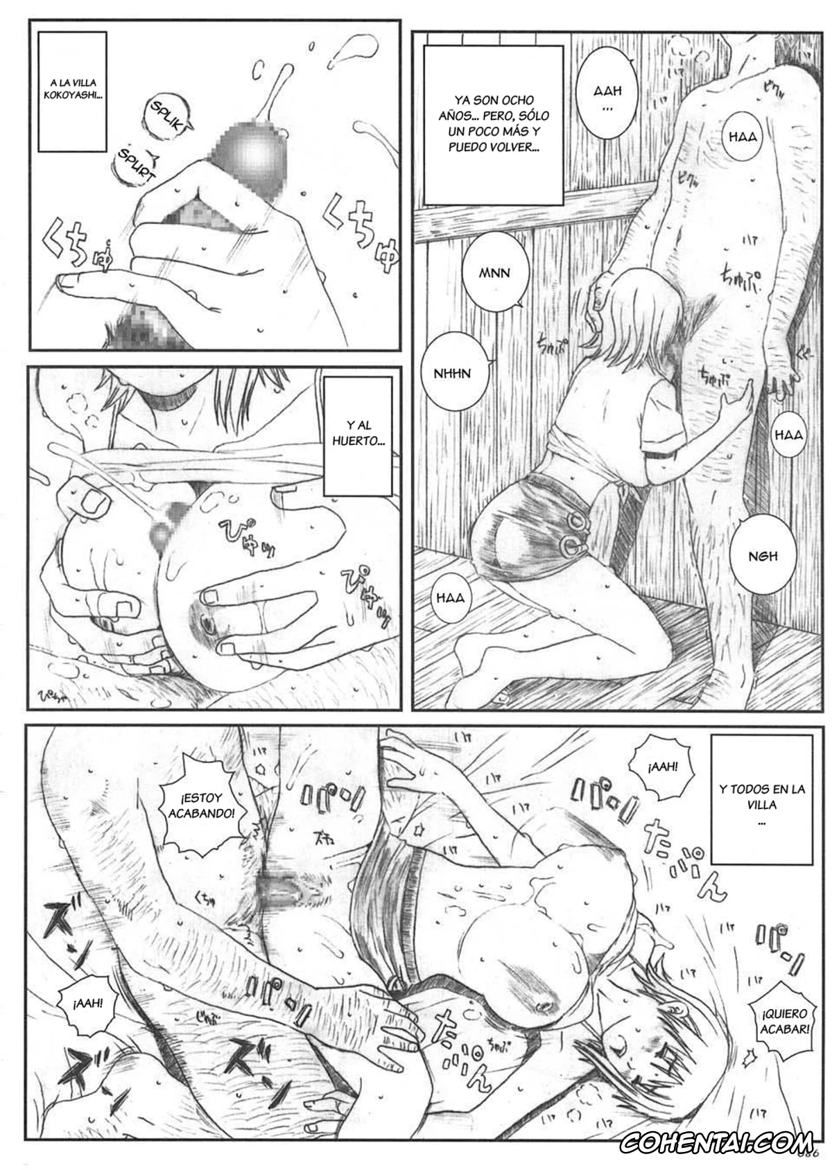One Piece xxx, Nami xxx, Kuusou Zikken Vol.5 (One Piece), pagina 85