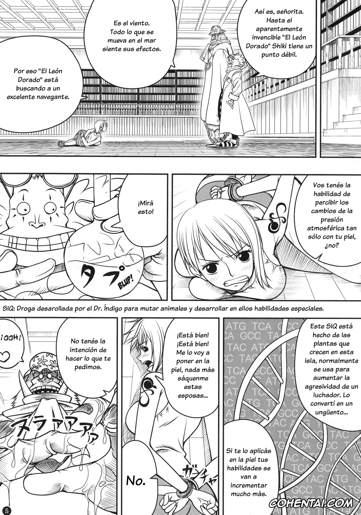 One Piece xxx, Nami xxx, INSTINCT WORLD (One Piece), pagina 4