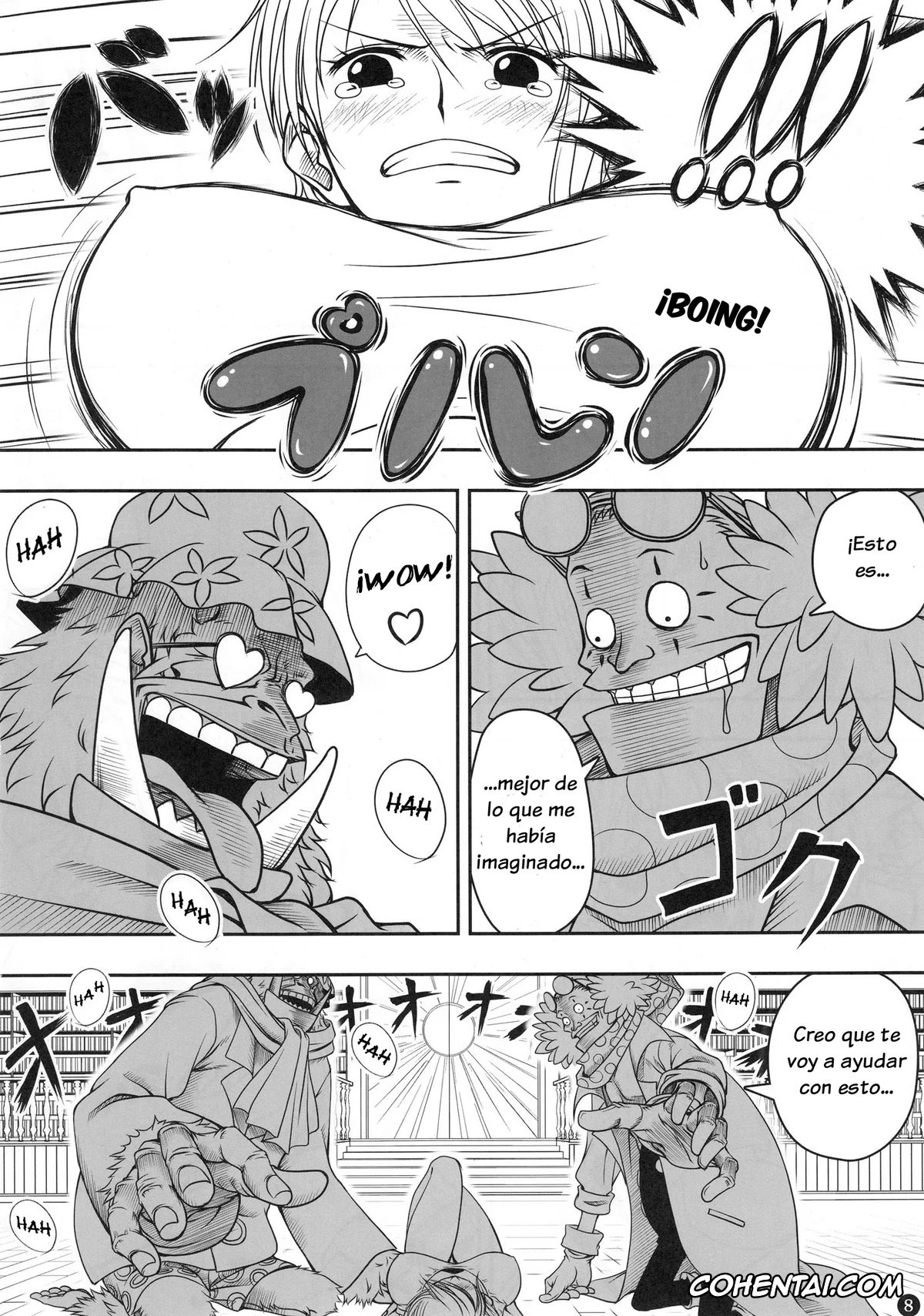 One Piece xxx, Nami xxx, INSTINCT WORLD (One Piece), pagina 7