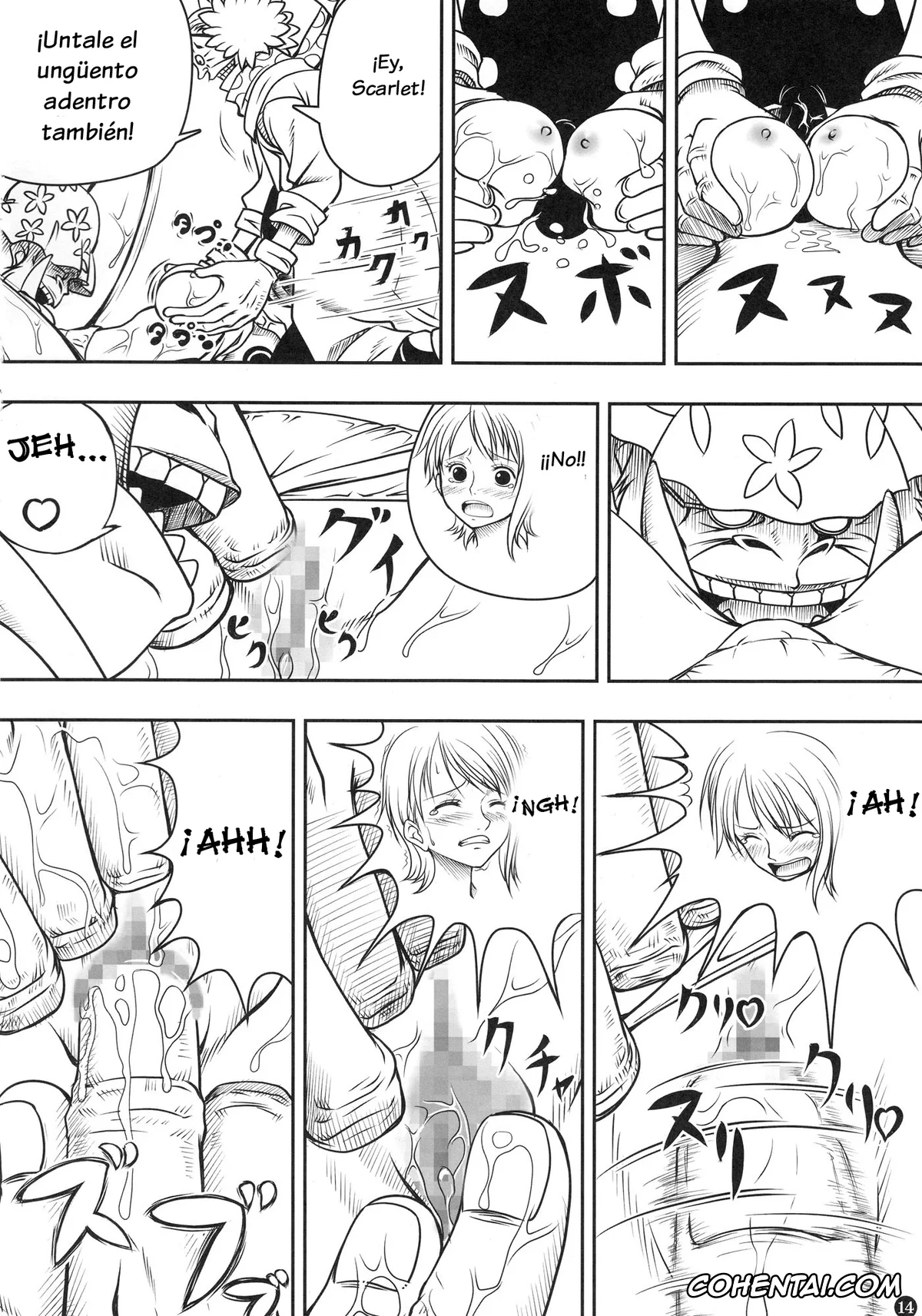 One Piece xxx, Nami xxx, INSTINCT WORLD (One Piece), pagina 13