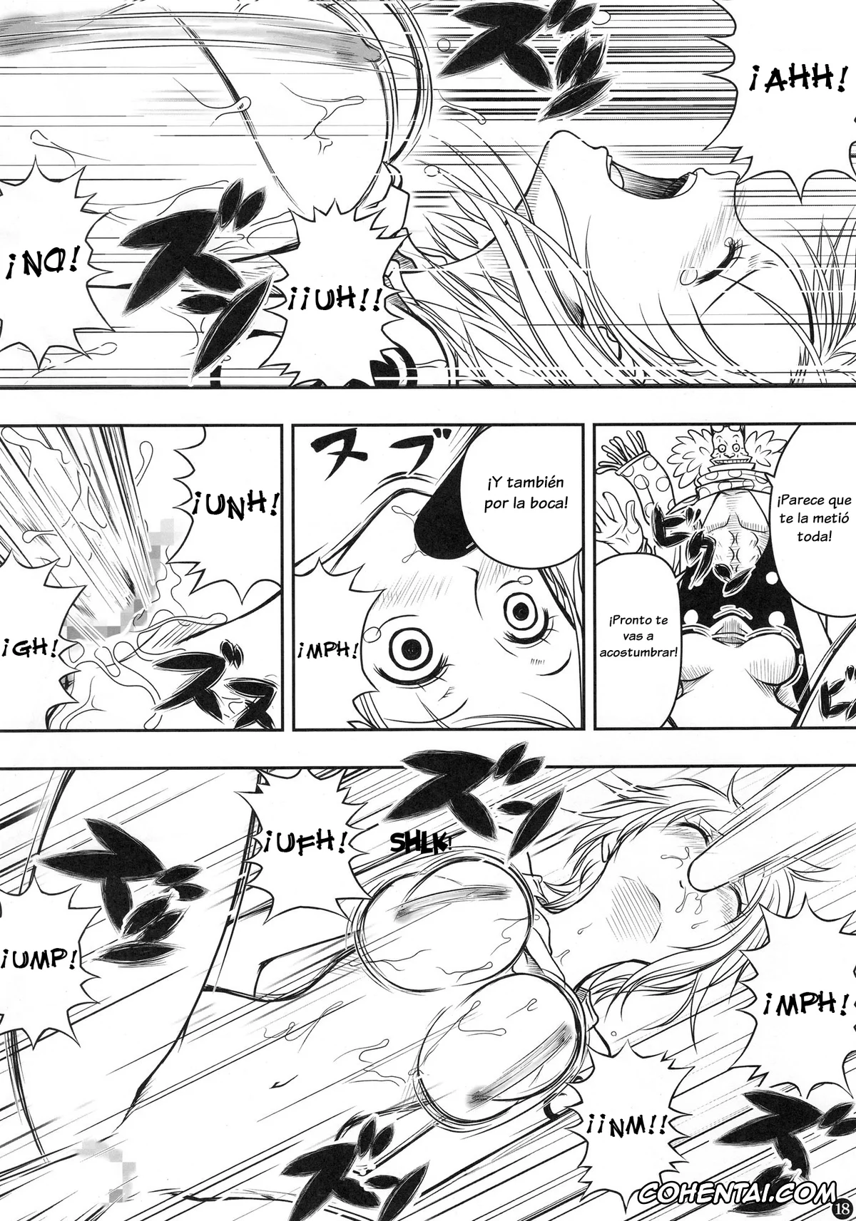One Piece xxx, Nami xxx, INSTINCT WORLD (One Piece), pagina 16