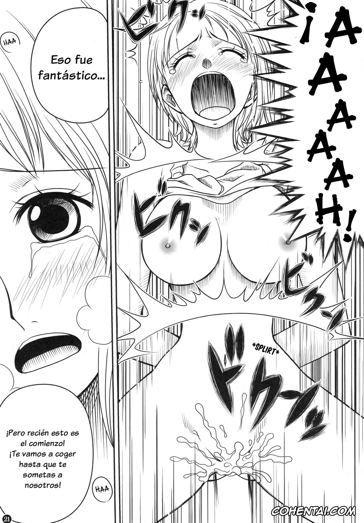 One Piece xxx, Nami xxx, INSTINCT WORLD (One Piece), pagina 19