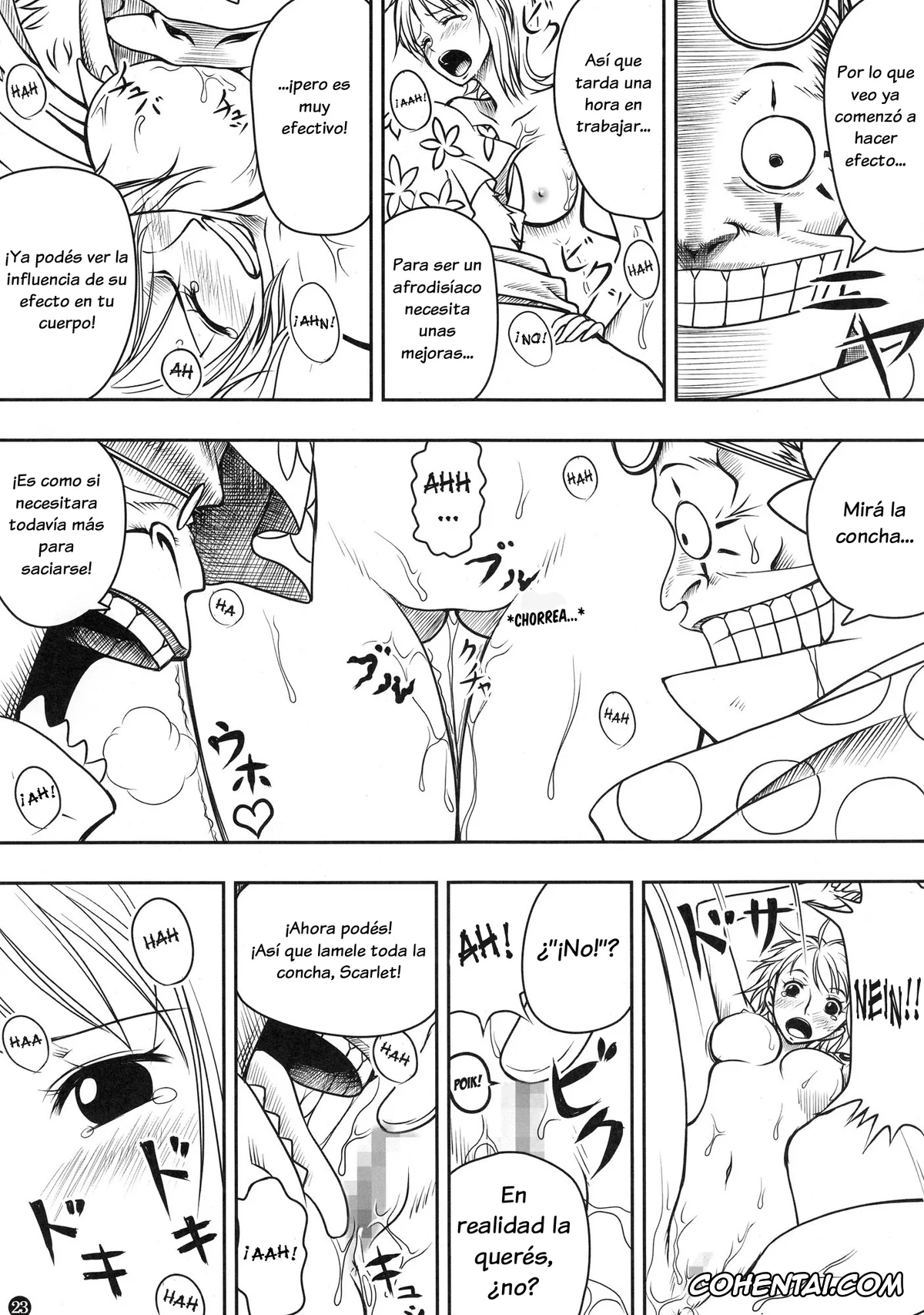 One Piece hentai, Nami hentai, INSTINCT WORLD (One Piece), pagina 21