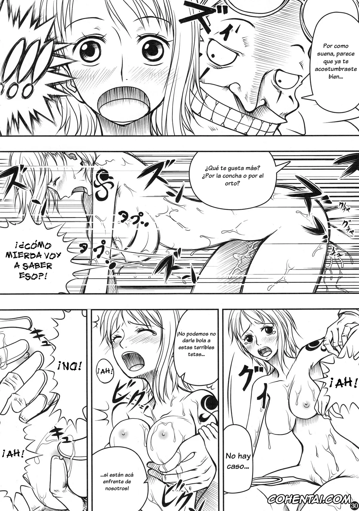 One Piece xxx, Nami xxx, INSTINCT WORLD (One Piece), pagina 28