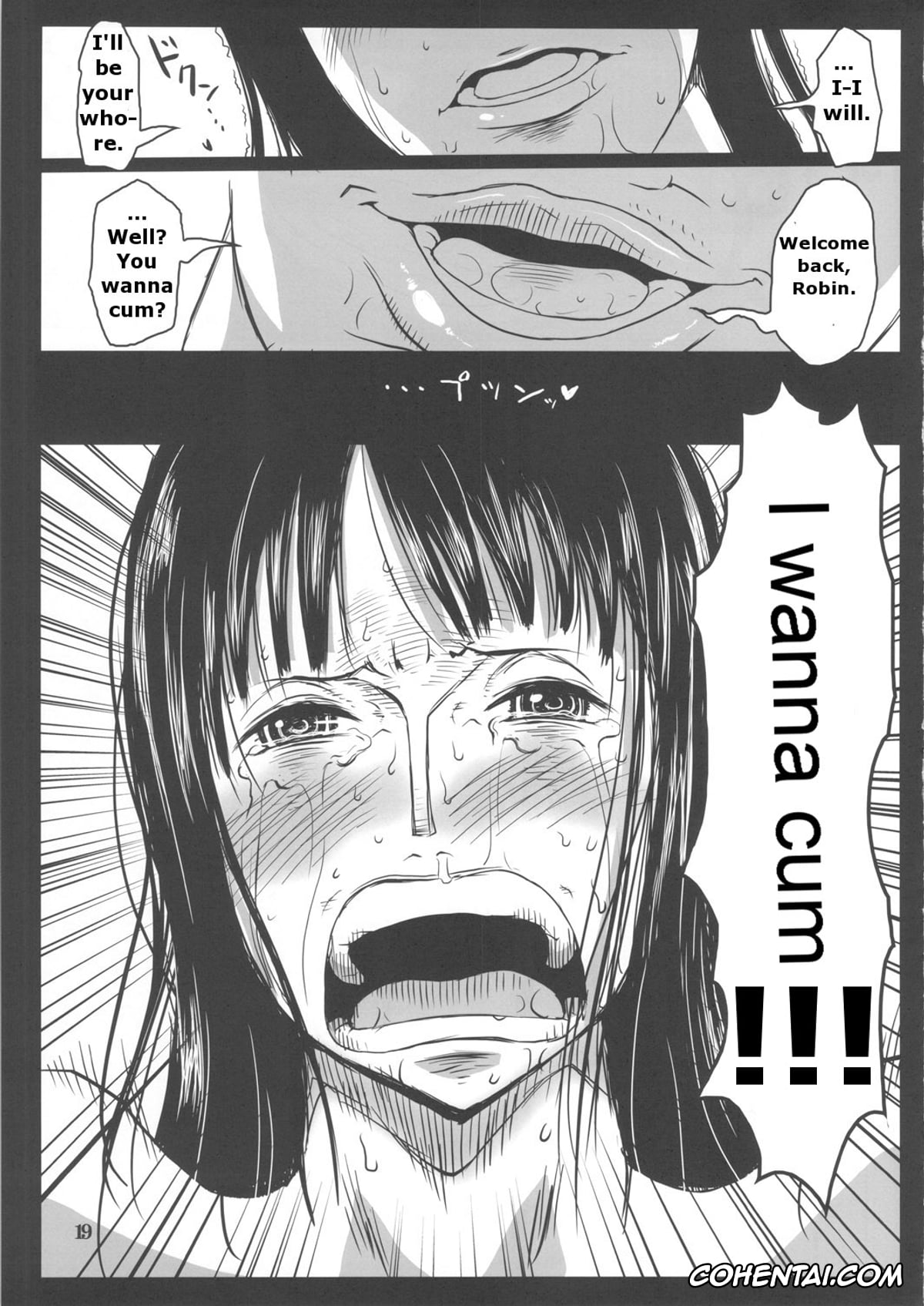 One Piece hentai, Nico Robin hentai, Metabolism OP Kyonyuu Kyoshiri Shoufu Nico Robin no Keshi Tai Kako (One Piece), pagina 18