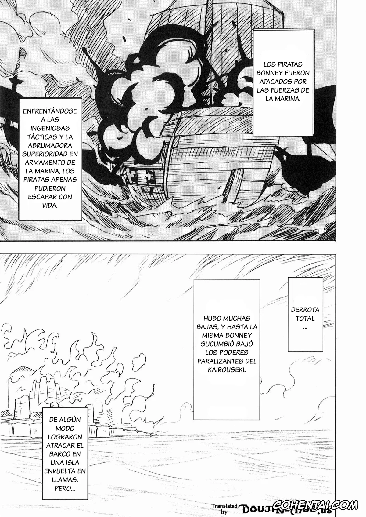 One Piece porno, Jewelry Bonney porno, Bonnie no Haiboku (One Piece), pagina 2