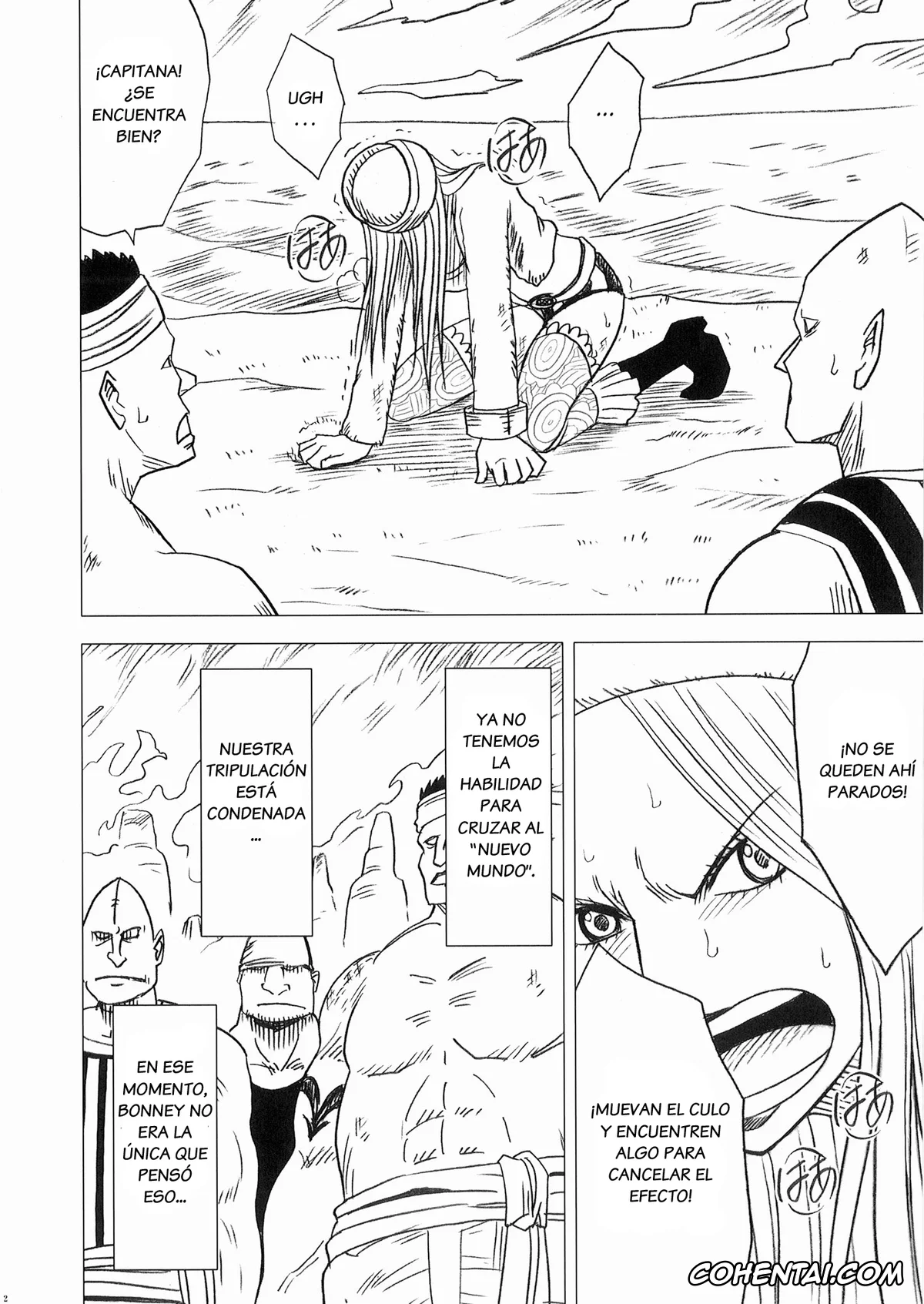 One Piece hentai, Jewelry Bonney hentai, Bonnie no Haiboku (One Piece), pagina 3
