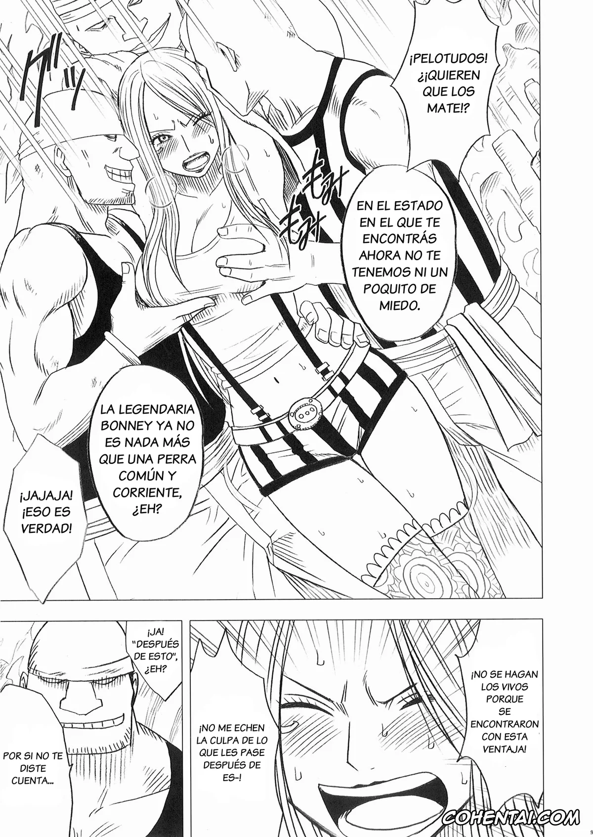 One Piece xxx, Jewelry Bonney xxx, Bonnie no Haiboku (One Piece), pagina 10