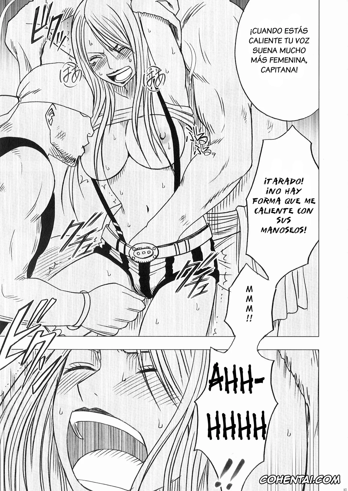 One Piece hentai, Jewelry Bonney hentai, Bonnie no Haiboku (One Piece), pagina 18
