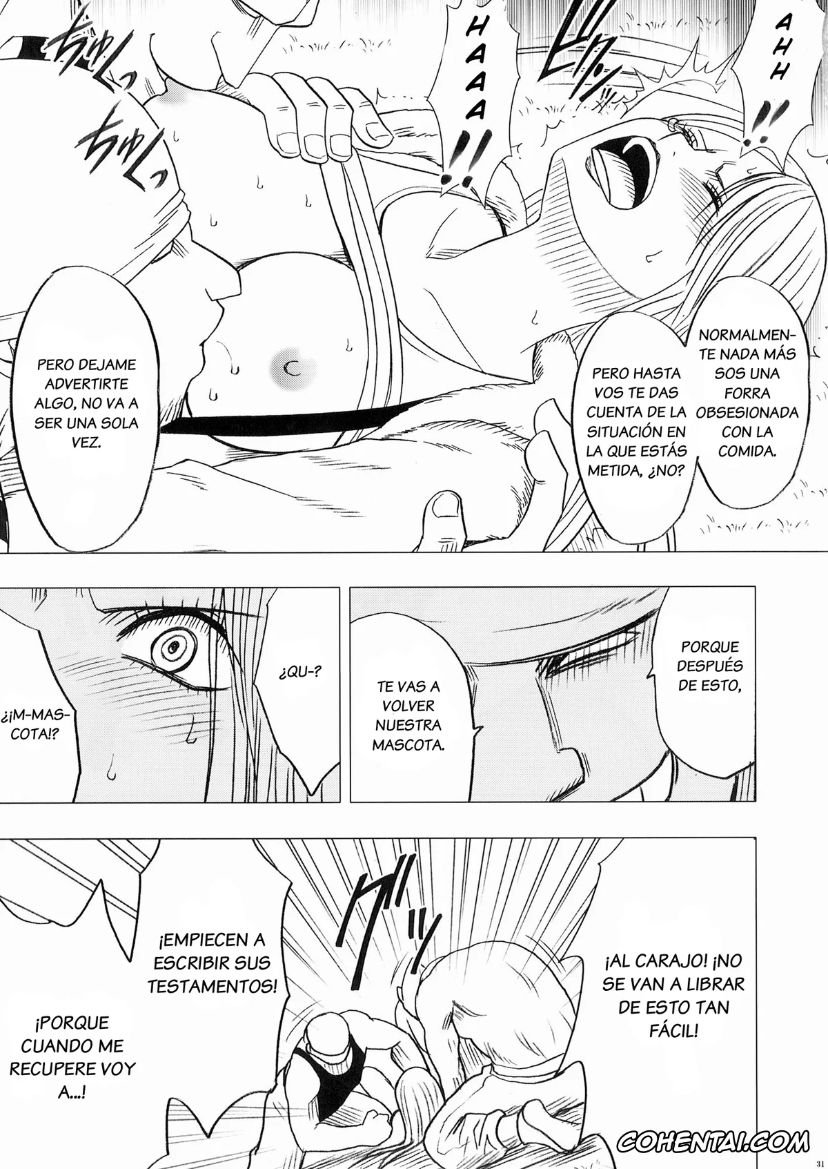 One Piece xxx, Jewelry Bonney xxx, Bonnie no Haiboku (One Piece), pagina 31