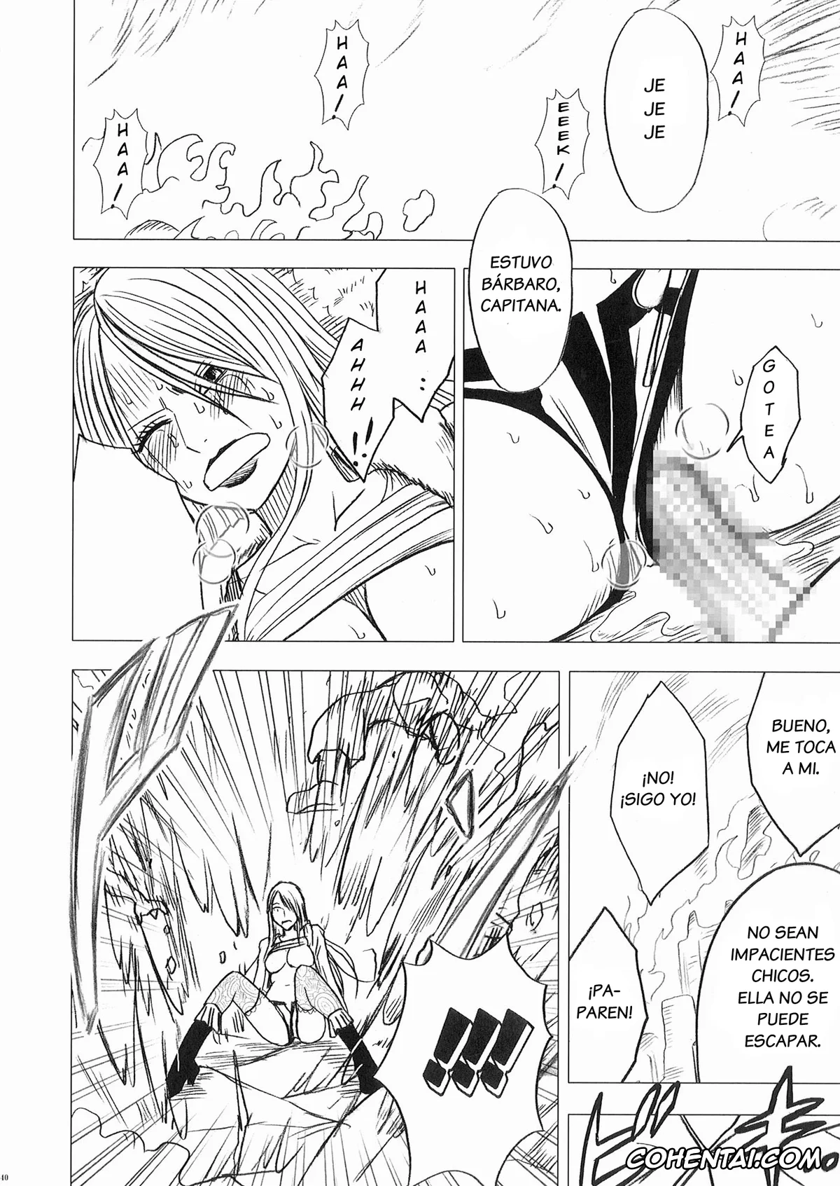 One Piece hentai, Jewelry Bonney hentai, Bonnie no Haiboku (One Piece), pagina 39