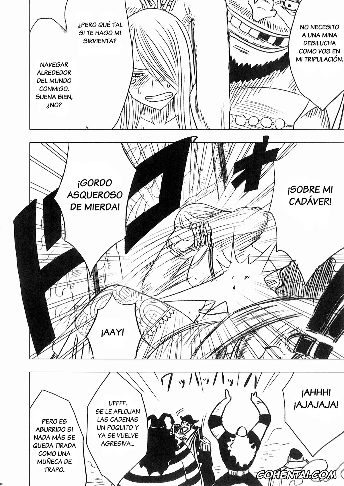 One Piece hentai, Jewelry Bonney hentai, Bonnie no Haiboku (One Piece), pagina 45