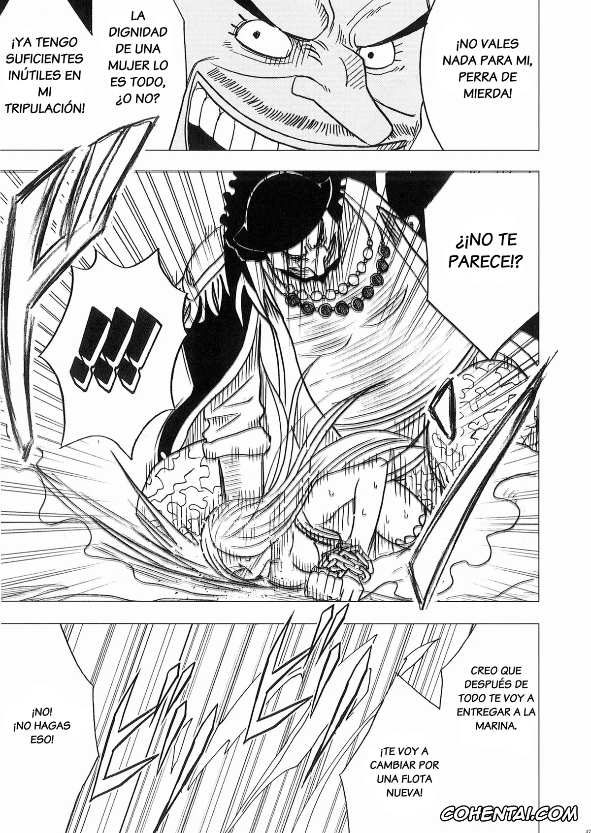 One Piece xxx, Jewelry Bonney xxx, Bonnie no Haiboku (One Piece), pagina 46