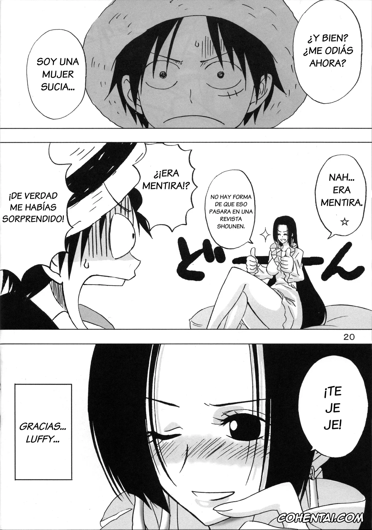 One Piece xxx, Boa Hancock xxx, Pirate Empress (One Piece), pagina 19