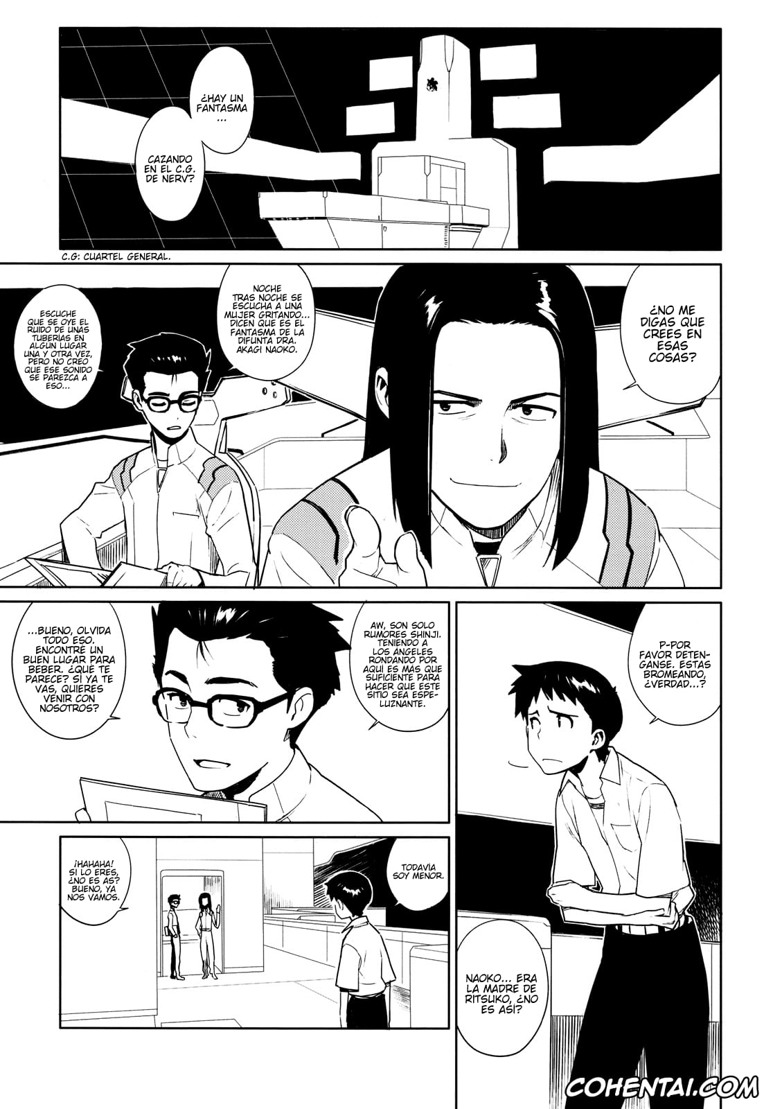 Neon Genesis Evangelion porno, Maya Ibuki porno, Ritsuko Akagi porno, Shinji Ikari porno, Lilium (Neon Genesis Evangelion), pagina 5