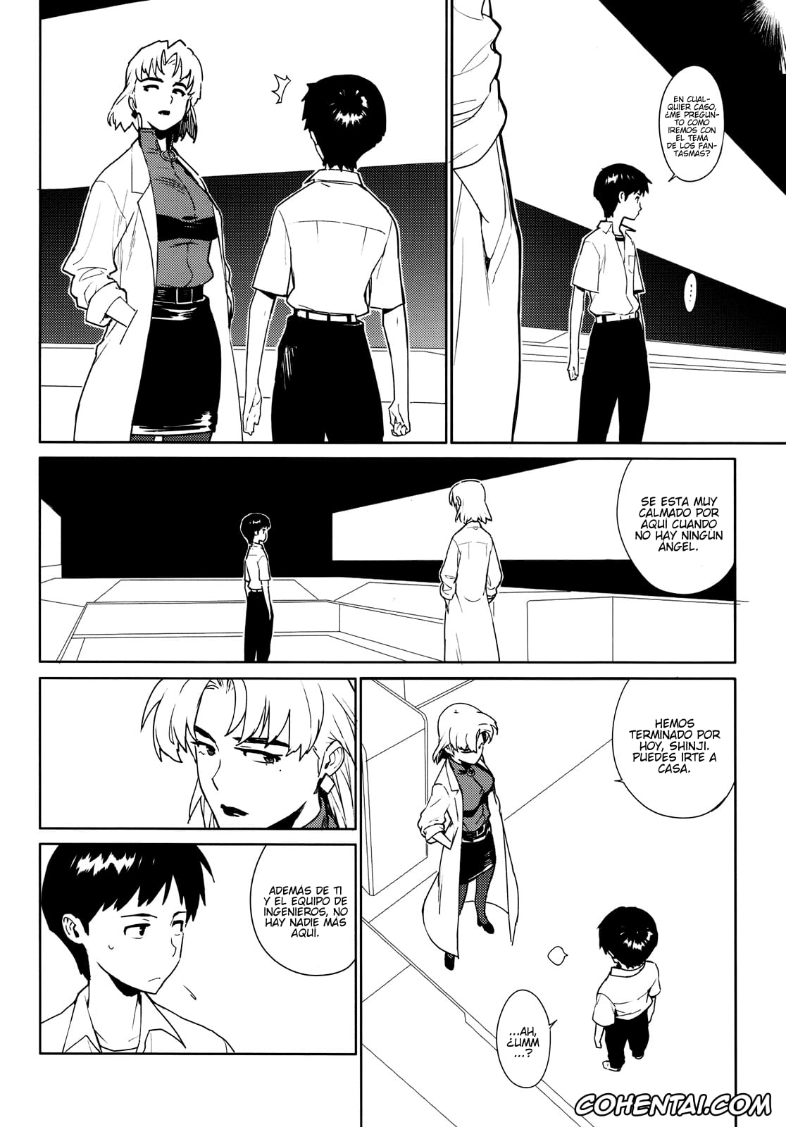 Neon Genesis Evangelion hentai, Maya Ibuki hentai, Ritsuko Akagi hentai, Shinji Ikari hentai, Lilium (Neon Genesis Evangelion), pagina 6