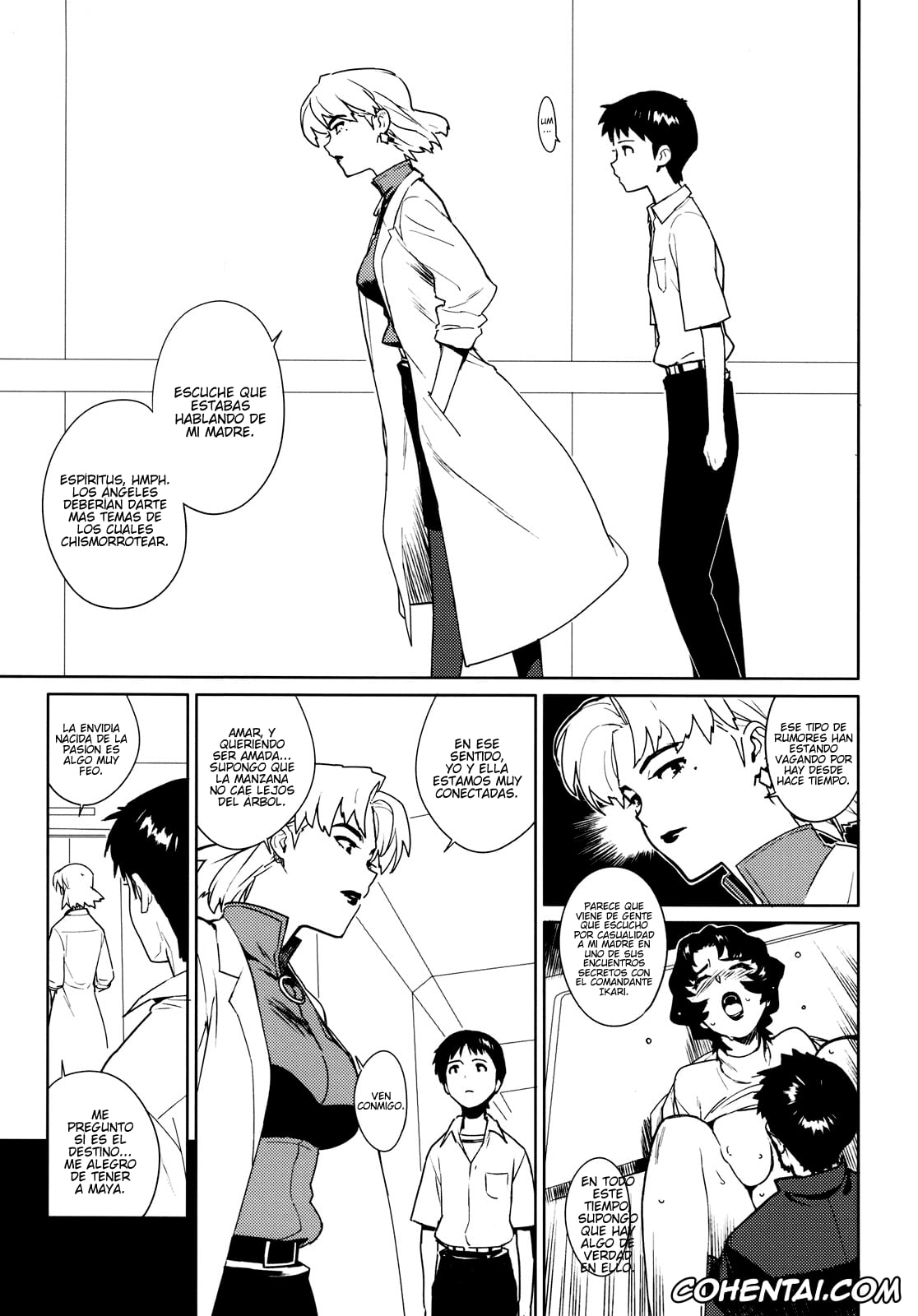 Neon Genesis Evangelion xxx, Maya Ibuki xxx, Ritsuko Akagi xxx, Shinji Ikari xxx, Lilium (Neon Genesis Evangelion), pagina 7