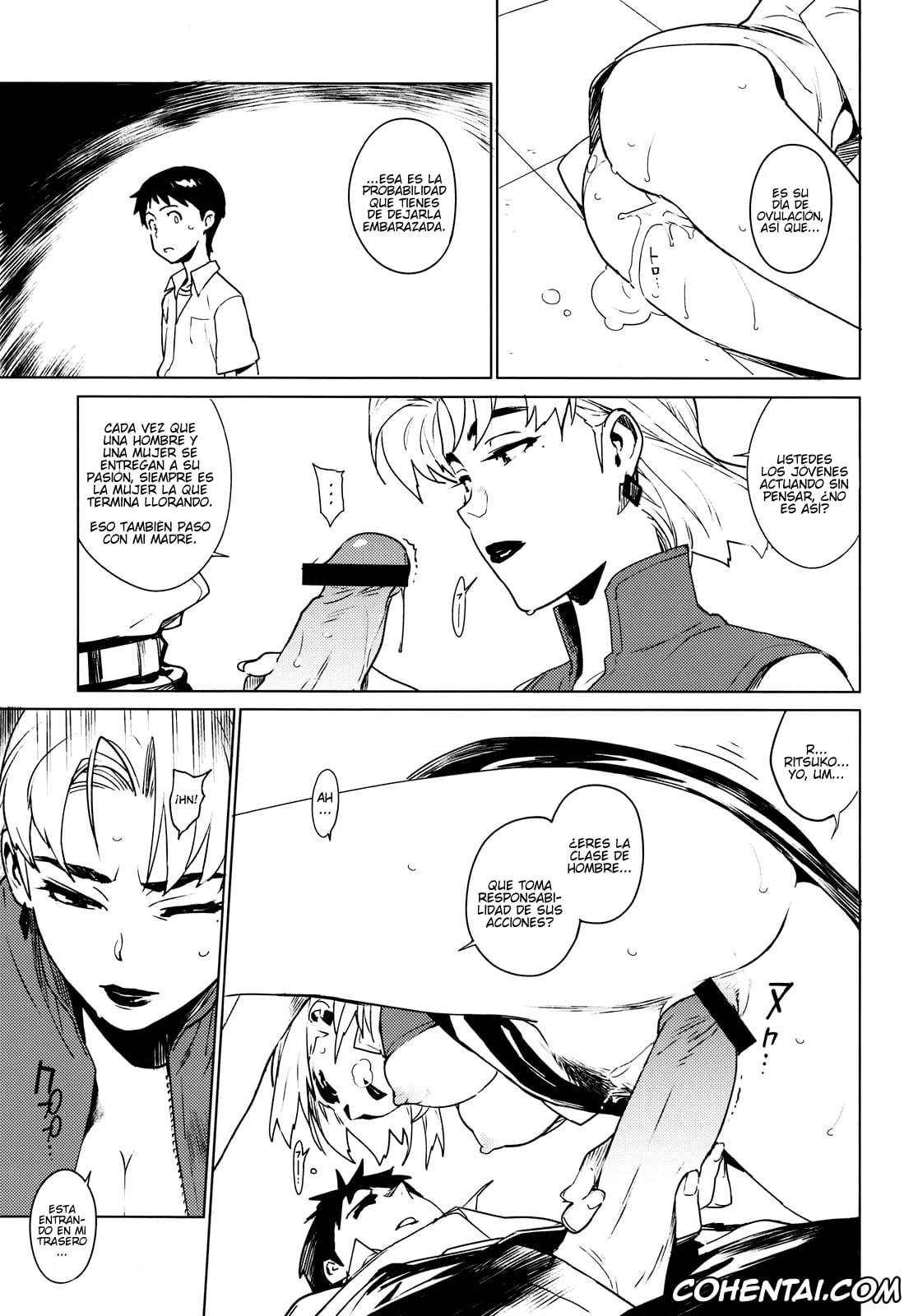 Neon Genesis Evangelion porno, Maya Ibuki porno, Ritsuko Akagi porno, Shinji Ikari porno, Lilium (Neon Genesis Evangelion), pagina 17