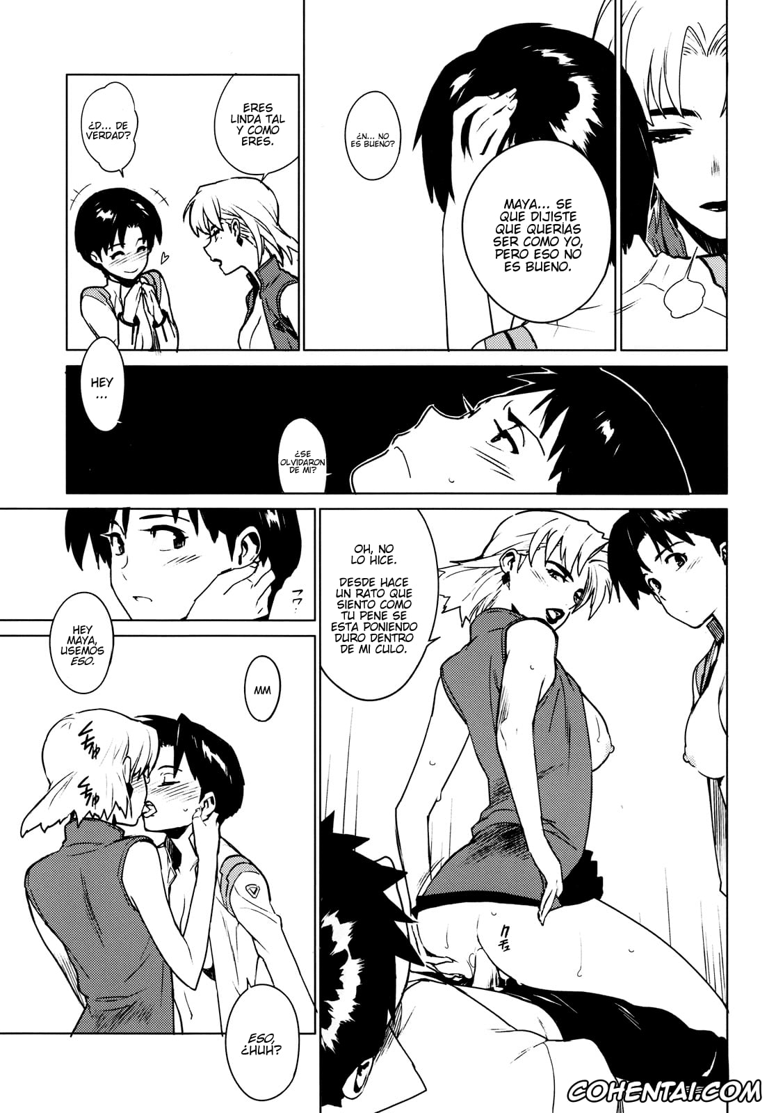 Neon Genesis Evangelion porno, Maya Ibuki porno, Ritsuko Akagi porno, Shinji Ikari porno, Lilium (Neon Genesis Evangelion), pagina 23