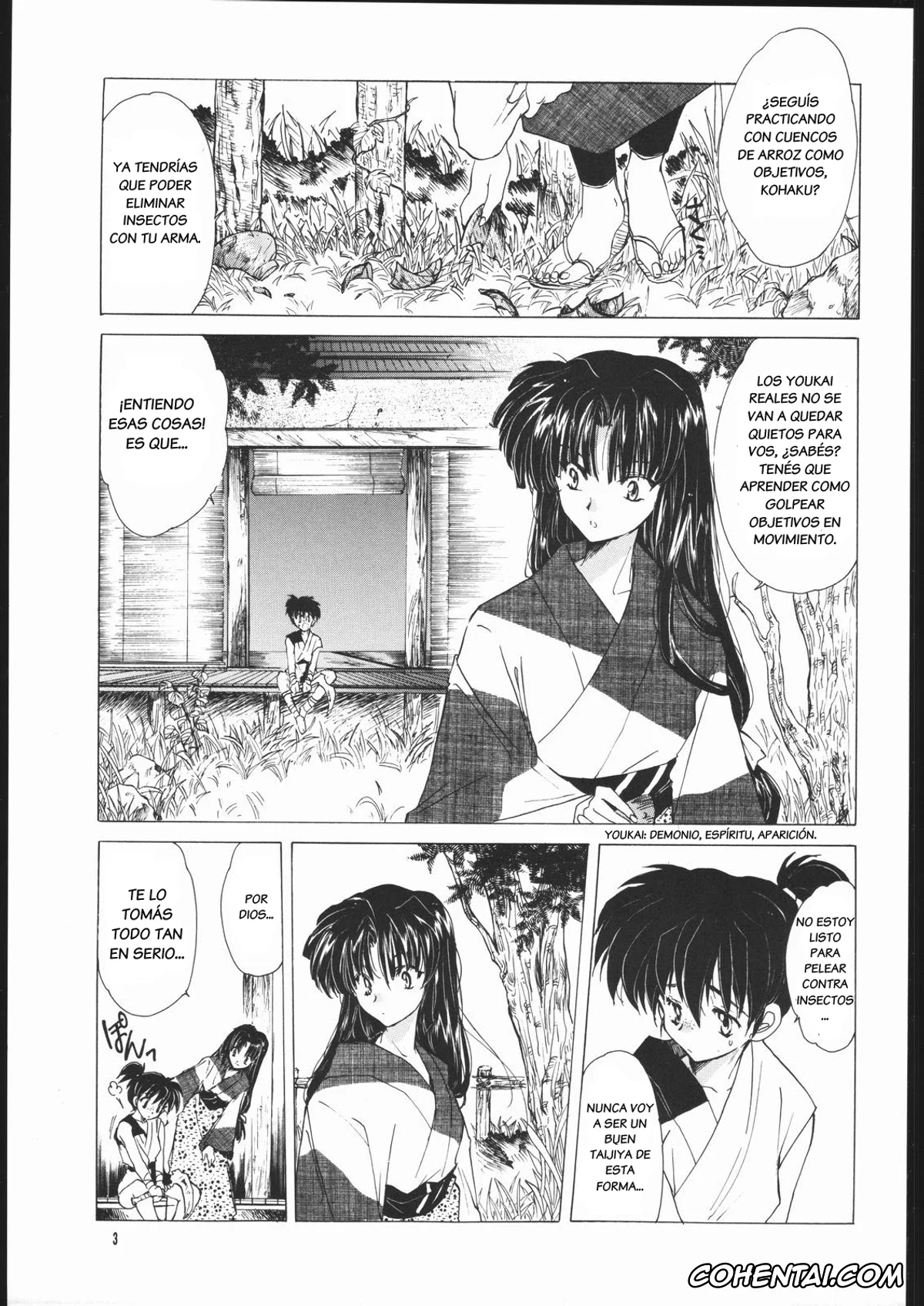 Inuyasha porno, Sango porno, Muku no Chi o Nagasu Ude (Inuyasha), pagina 2