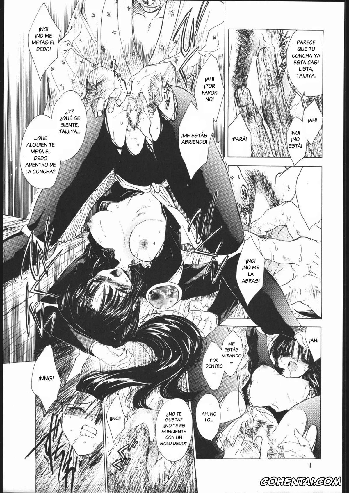 Inuyasha xxx, Sango xxx, Muku no Chi o Nagasu Ude (Inuyasha), pagina 10