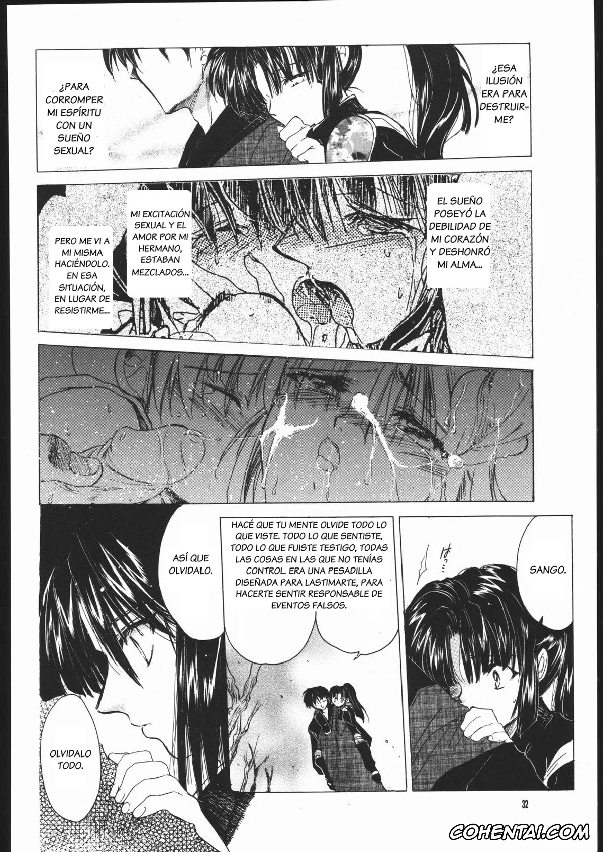 Inuyasha xxx, Sango xxx, Muku no Chi o Nagasu Ude (Inuyasha), pagina 31