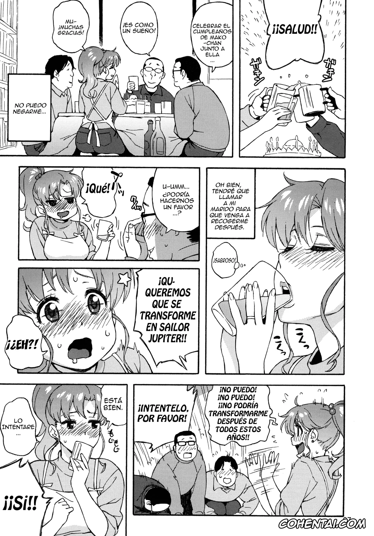 Sailor Moon | Bishoujo Senshi Sailor Moon hentai, Sailor Jupiter | Makoto Kino hentai, Onegai Jupiter (Bishoujo Senshi Sailor Moon), pagina 6