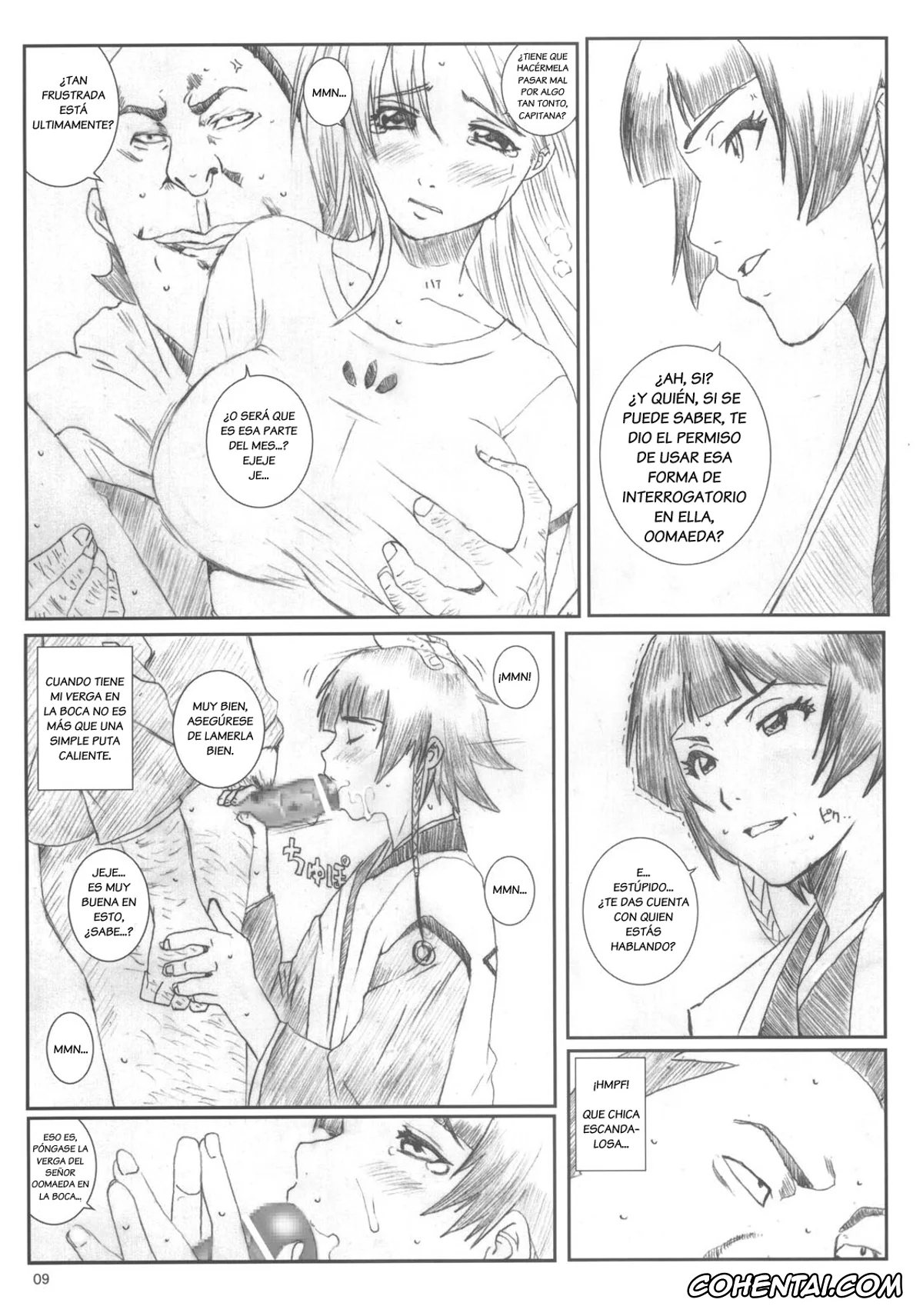 Bleach porno, Orihime Inoue porno, Kuusou Zikken Vol.6 (Bleach), pagina 8