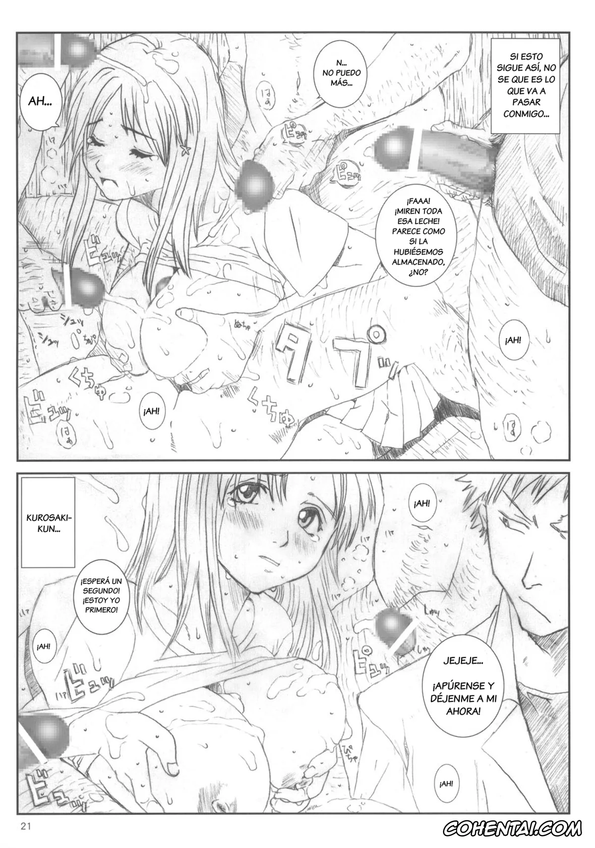 Bleach porno, Orihime Inoue porno, Kuusou Zikken Vol.6 (Bleach), pagina 20