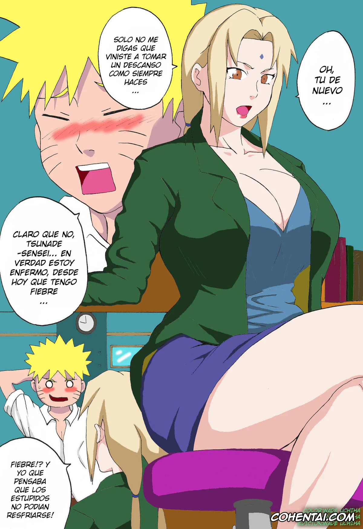 NARUTO porno, Hinata Hyuga porno, Naruto Uzumaki porno, Tsunade porno, Tsuna x Hina (Naruto), pagina 2
