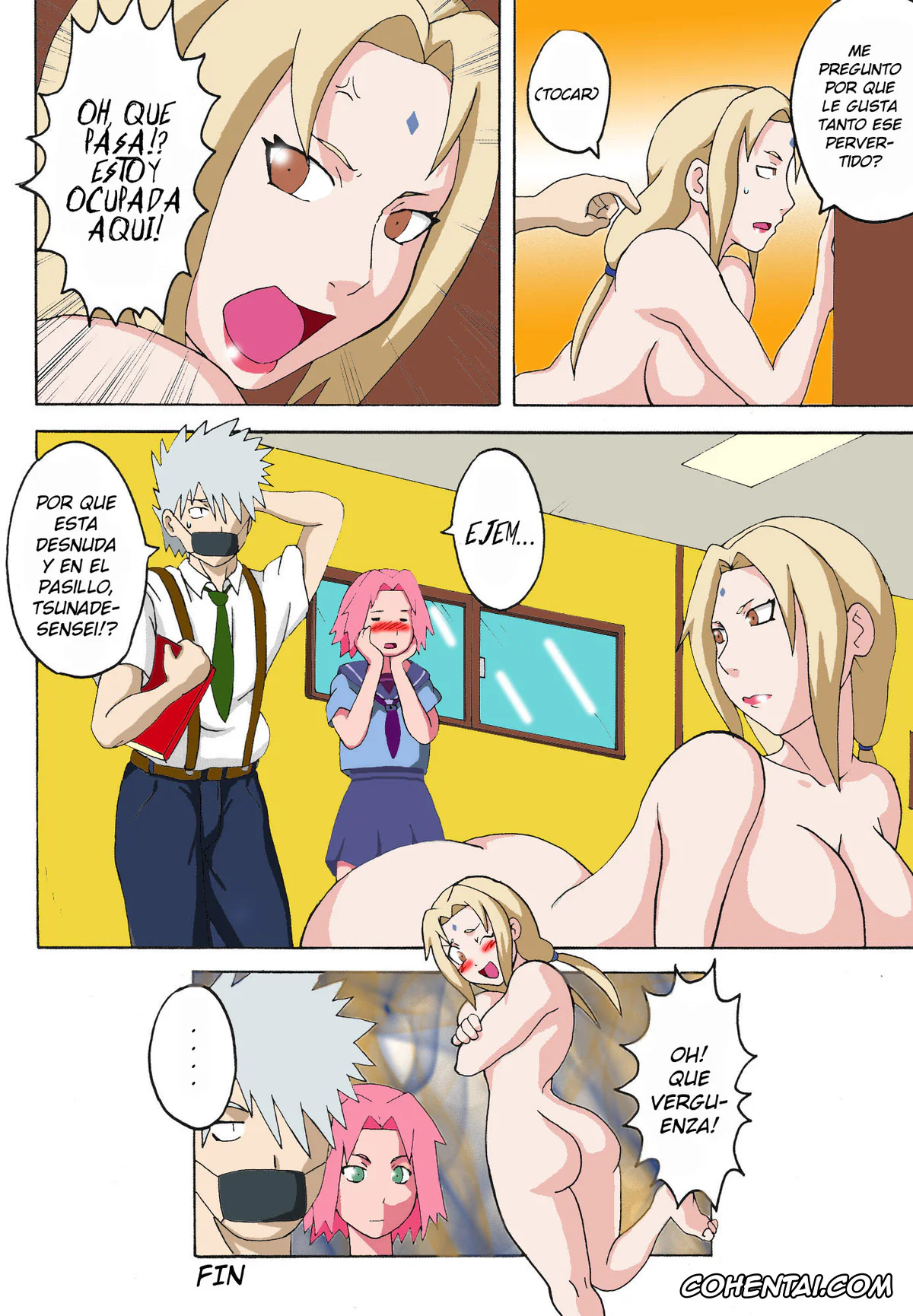 NARUTO hentai, Hinata Hyuga hentai, Naruto Uzumaki hentai, Tsunade hentai, Tsuna x Hina (Naruto), pagina 39