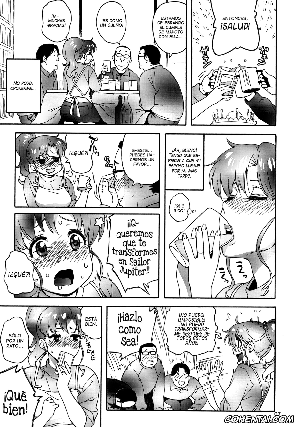 Sailor Moon | Bishoujo Senshi Sailor Moon hentai, Sailor Jupiter | Makoto Kino hentai, Onegai Jupiter (Bishoujo Senshi Sailor Moon), pagina 6