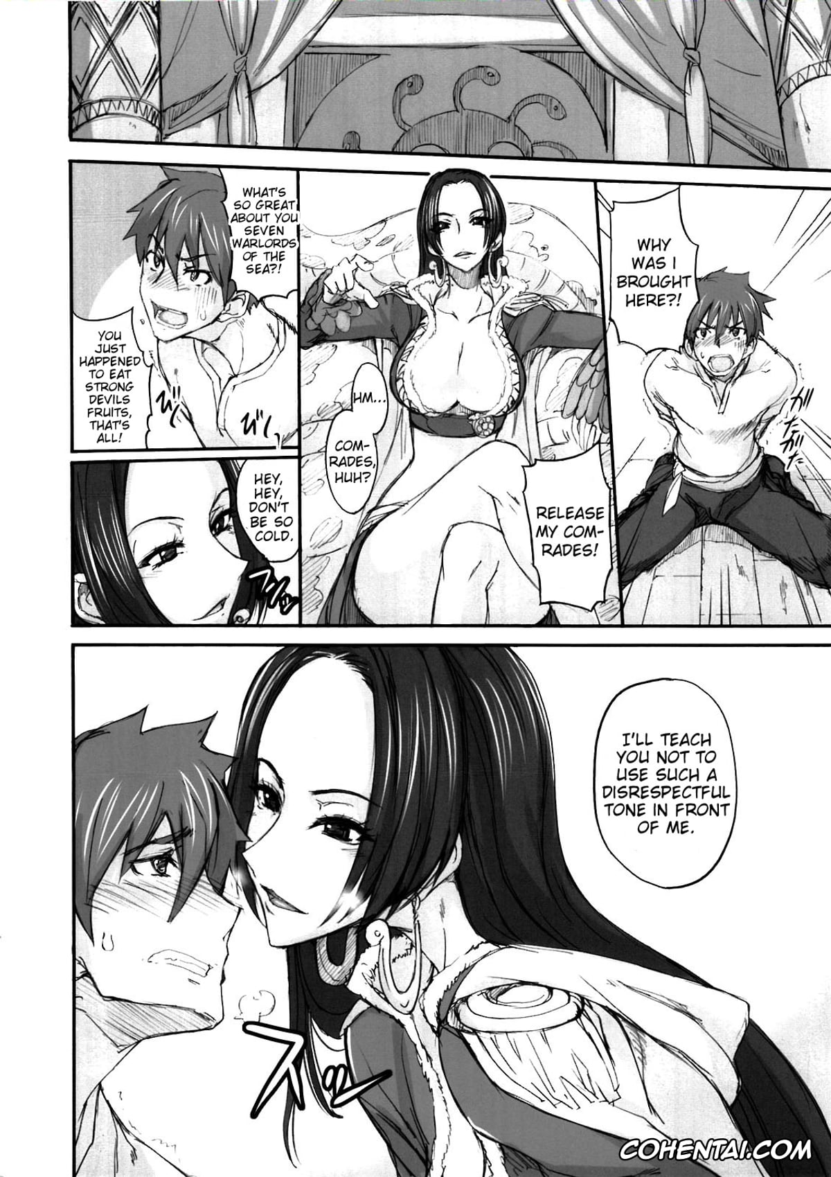 One Piece porno, Boa Hancock porno, Grandline Chronicle Jazetsu (One Piece), pagina 5