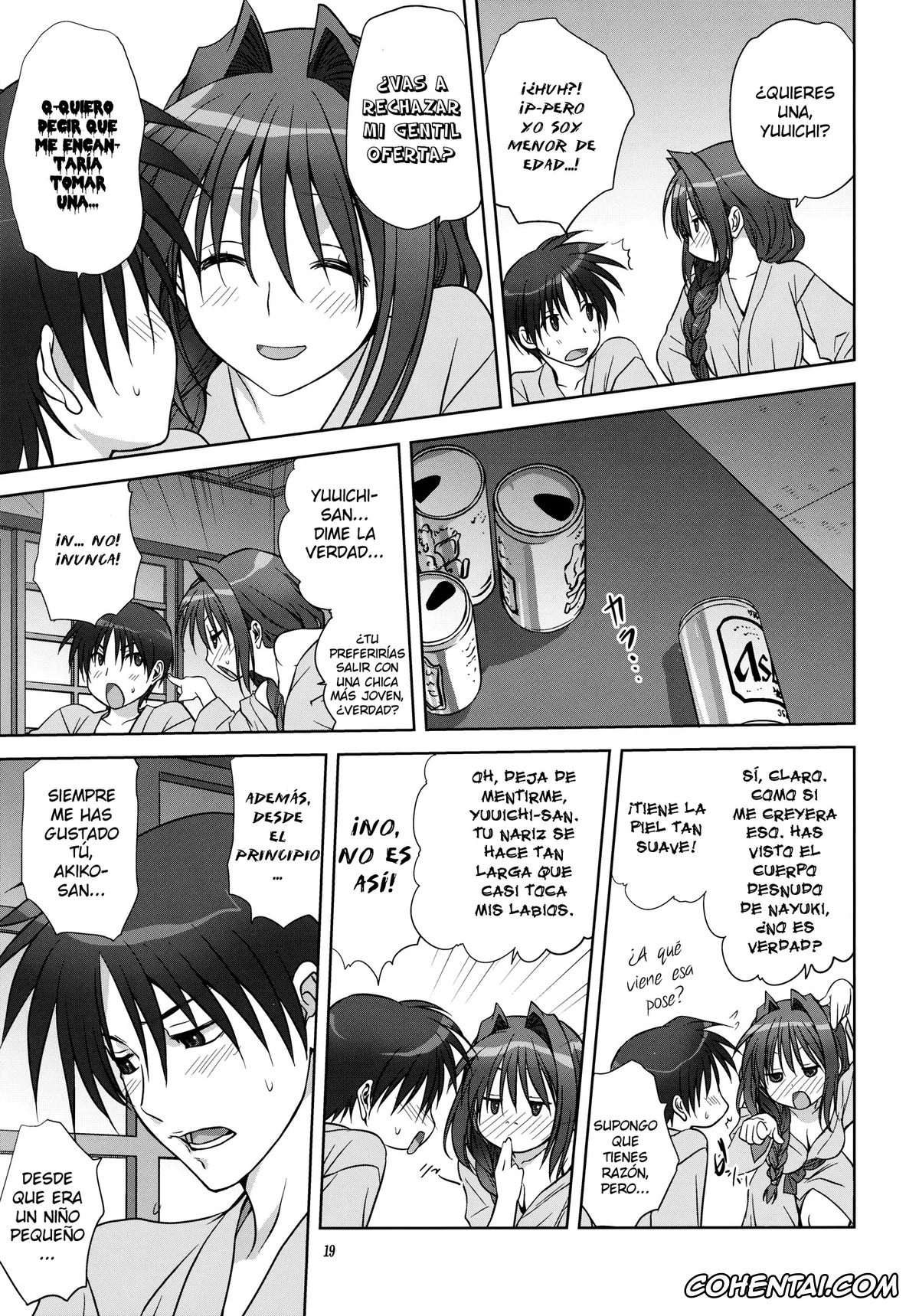 Kanon hentai, Akiko Minase hentai, Yuuichi Aizawa hentai, Akiko-san to Issho 9 (Kanon), pagina 18