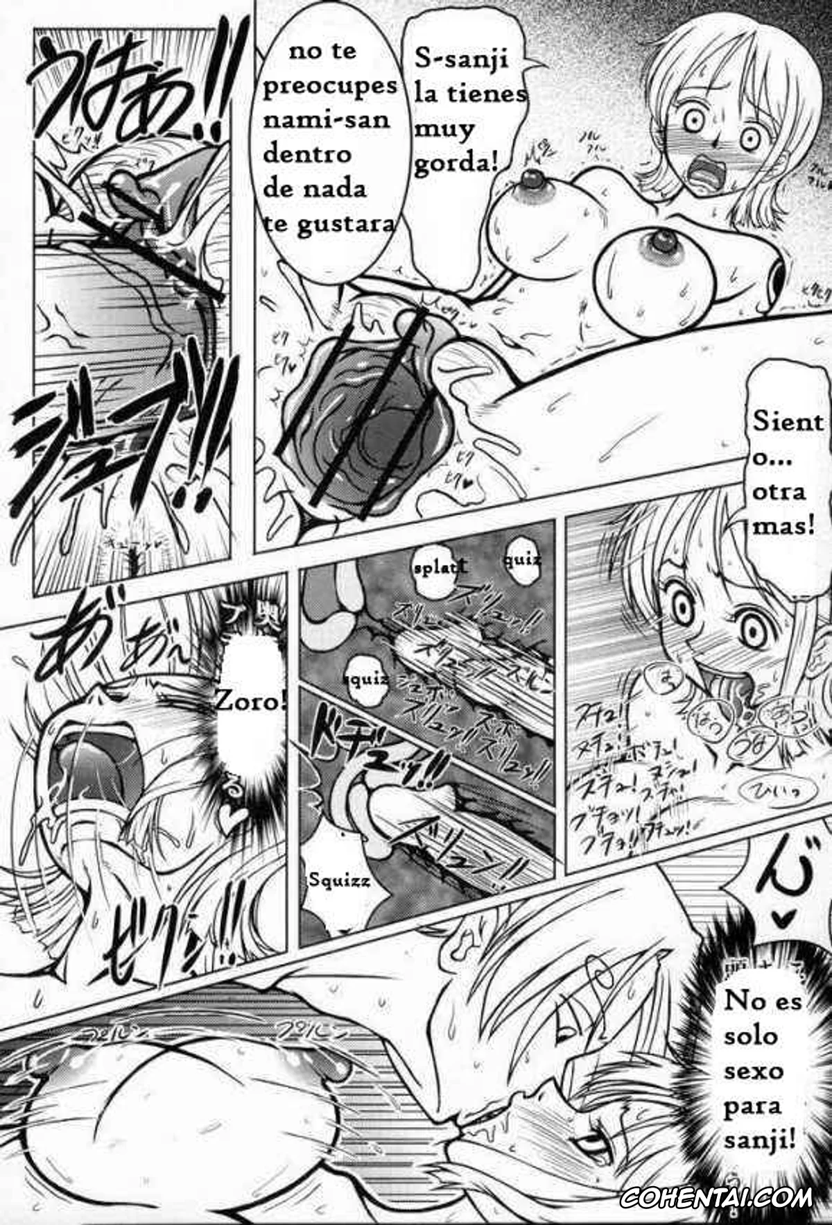 One Piece porno, Nami porno, Gekitotsu! Crew Meeting (One Piece), pagina 17