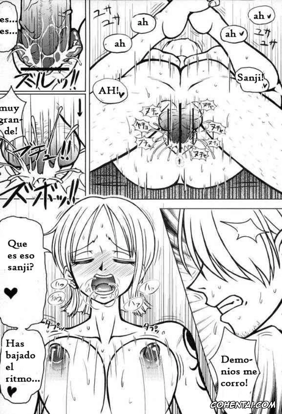 One Piece hentai, Nami hentai, Gekitotsu! Crew Meeting (One Piece), pagina 18
