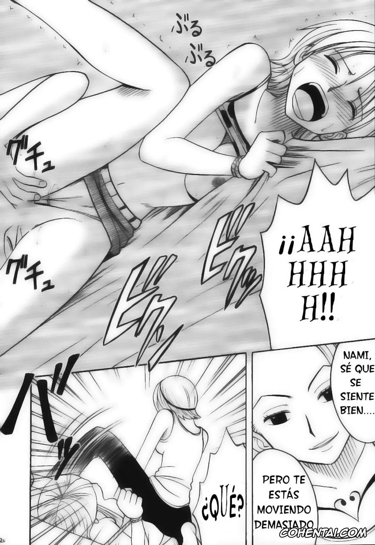 One Piece xxx, Arlong xxx, Monkey D. Luffy xxx, Nami xxx, Nojiko xxx, VOYAGE (One Piece), pagina 19