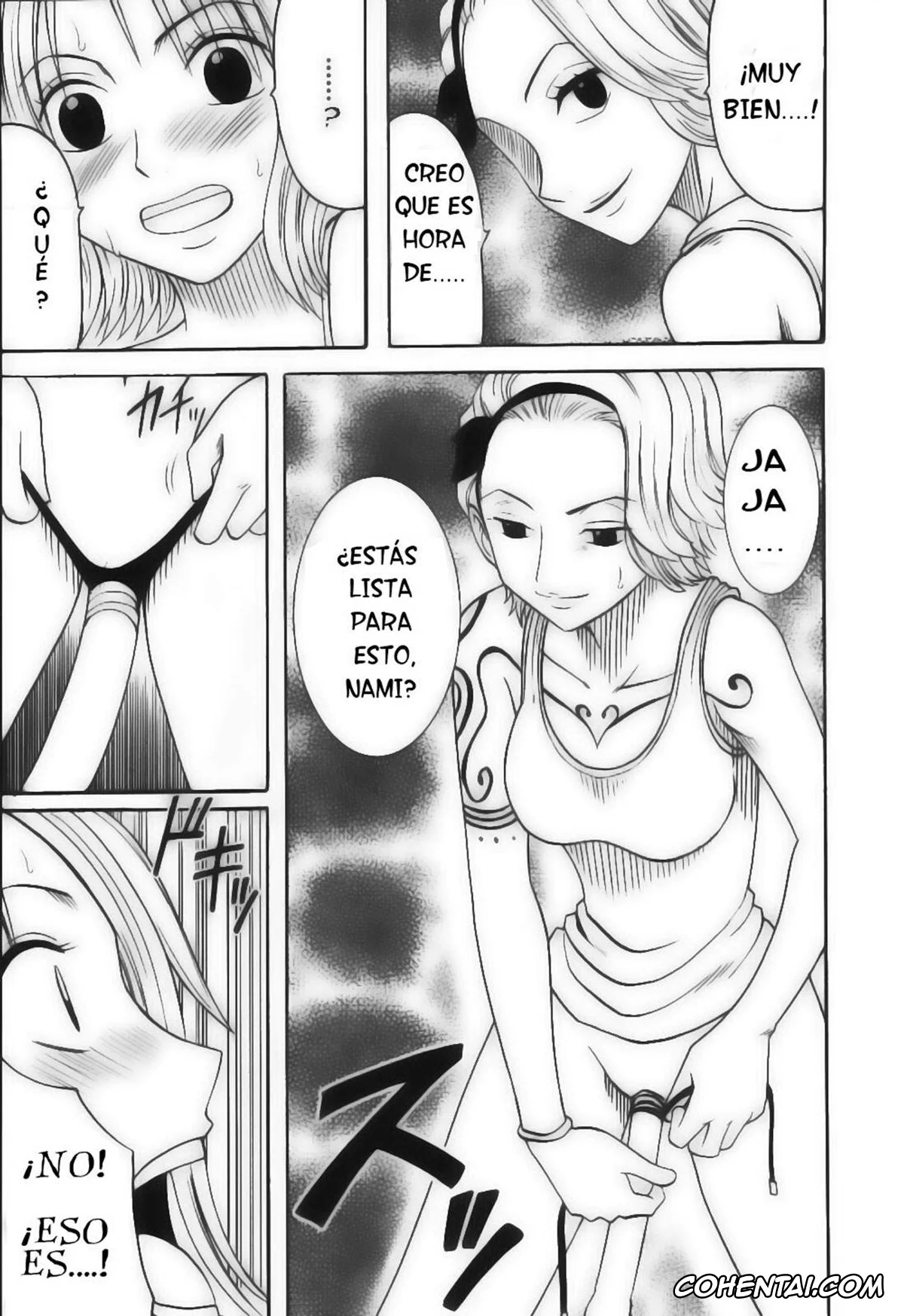 One Piece xxx, Arlong xxx, Monkey D. Luffy xxx, Nami xxx, Nojiko xxx, VOYAGE (One Piece), pagina 22