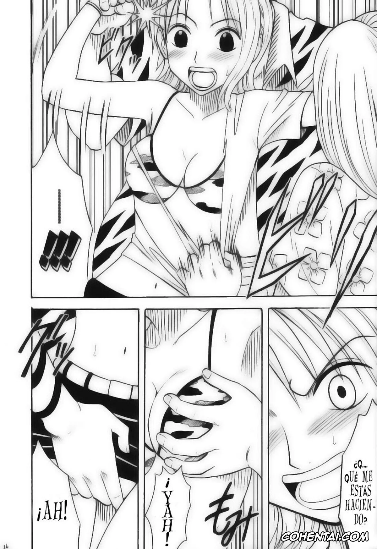 One Piece xxx, Arlong xxx, Monkey D. Luffy xxx, Nami xxx, Nojiko xxx, VOYAGE (One Piece), pagina 34