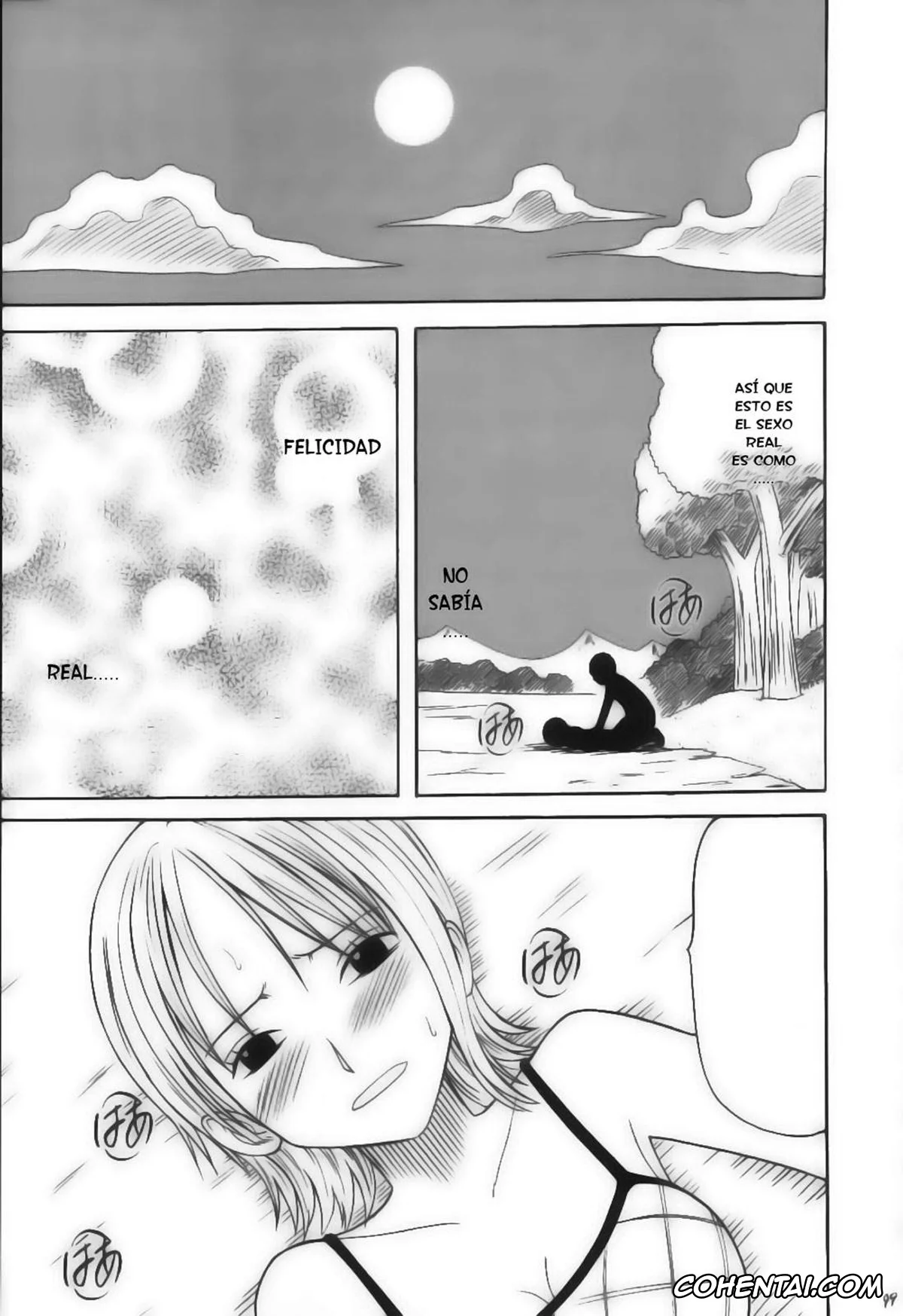 One Piece xxx, Arlong xxx, Monkey D. Luffy xxx, Nami xxx, Nojiko xxx, VOYAGE (One Piece), pagina 97