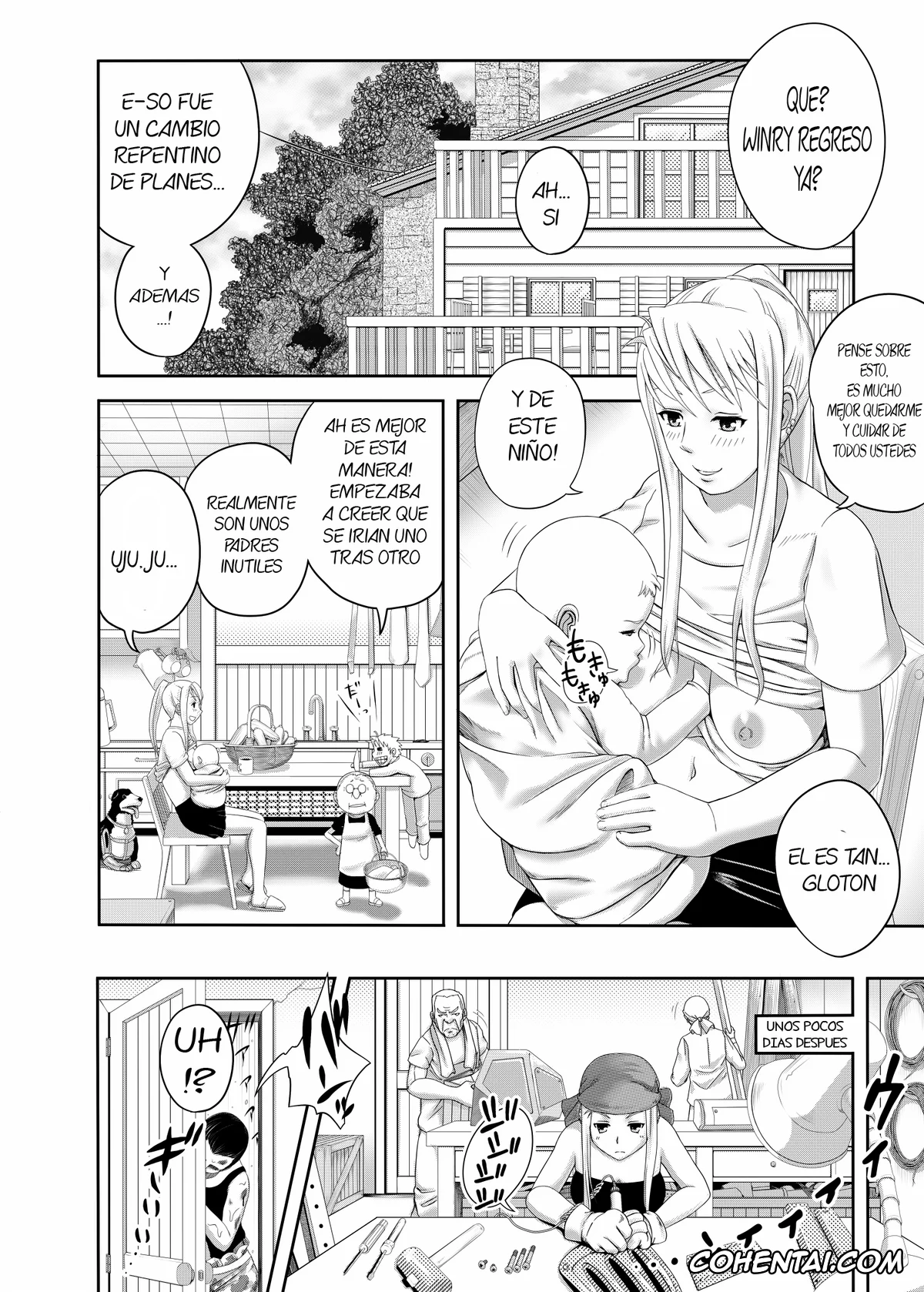 Fullmetal Alchemist | Hagane No Renkinjutsushi hentai, Winry Rockbell hentai, Gishi Gishi An An ~ Hentai Fugou ni Netorare Ikkagetsu (FullMetal Alchemist), pagina 6