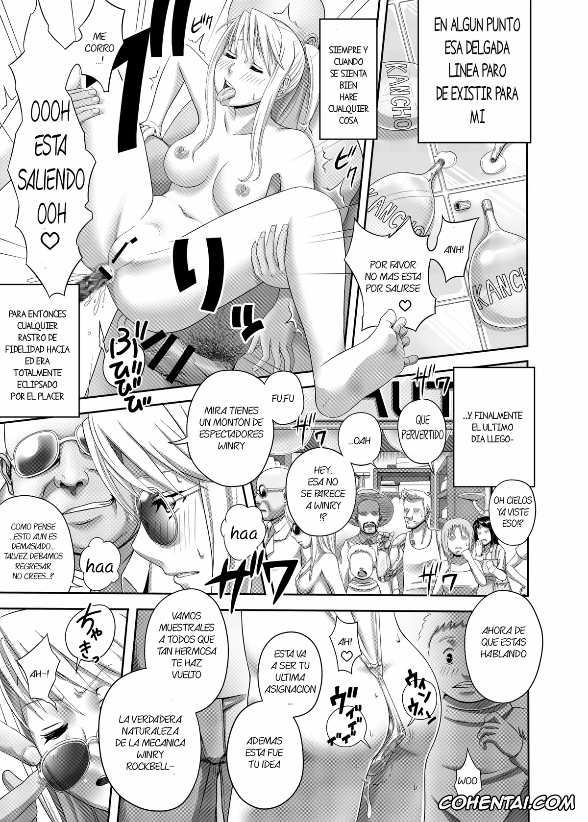 Fullmetal Alchemist | Hagane No Renkinjutsushi porno, Winry Rockbell porno, Gishi Gishi An An ~ Hentai Fugou ni Netorare Ikkagetsu (FullMetal Alchemist), pagina 23