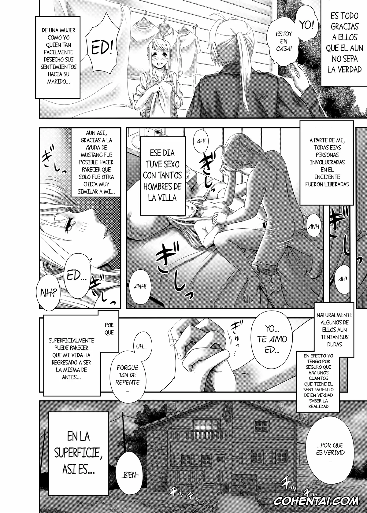 Fullmetal Alchemist | Hagane No Renkinjutsushi porno, Winry Rockbell porno, Gishi Gishi An An ~ Hentai Fugou ni Netorare Ikkagetsu (FullMetal Alchemist), pagina 32