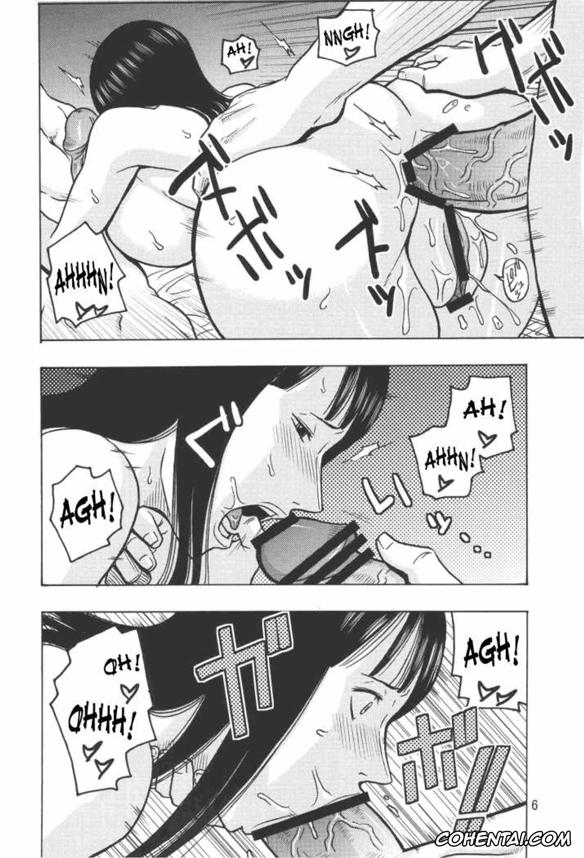 One Piece porno, Nami porno, Nico Robin porno, Nami no Koukai Nisshi EX NamiRobi 2 (One Piece), pagina 5